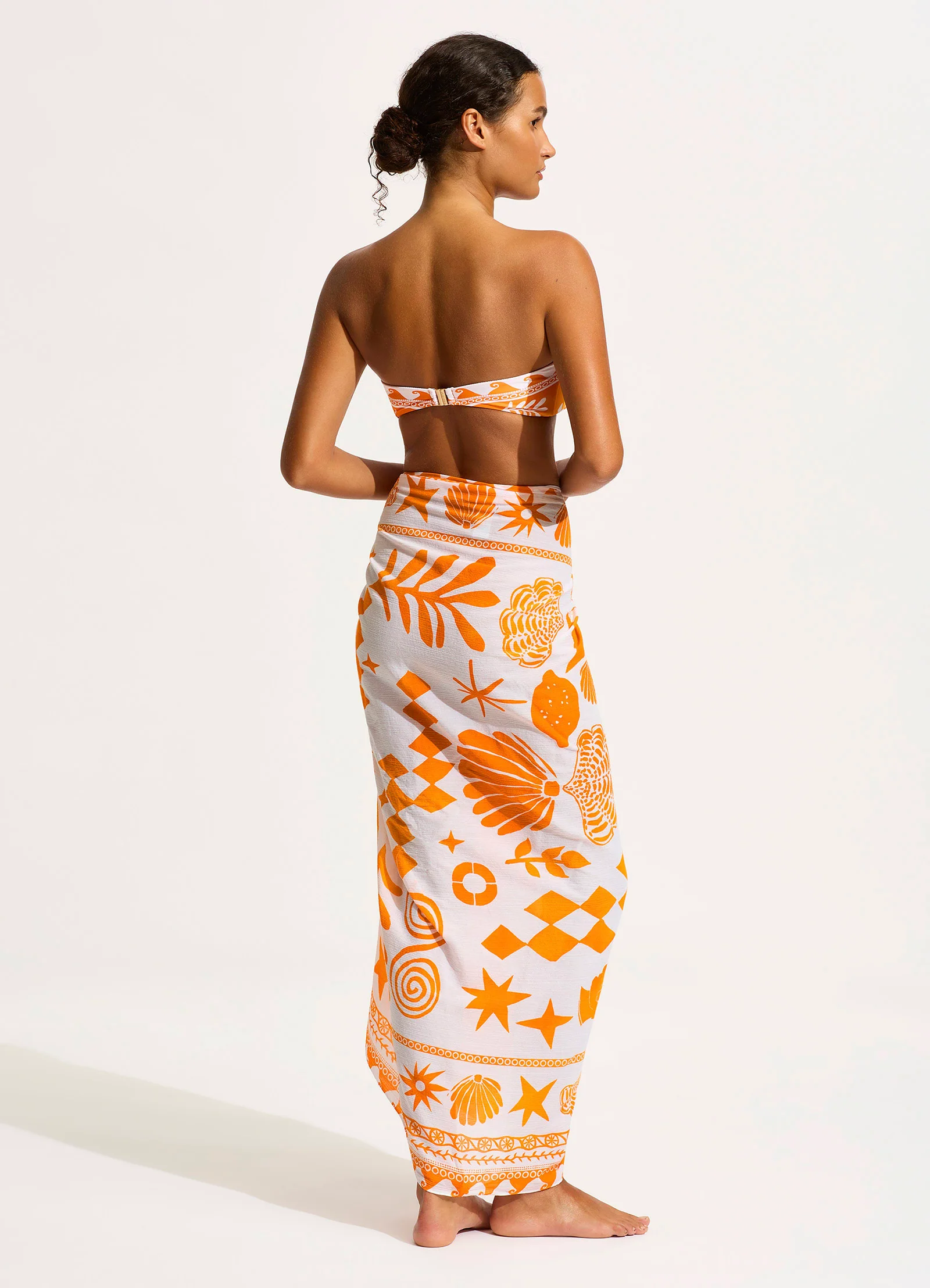 Corfu Sarong - Turmeric - Image 3