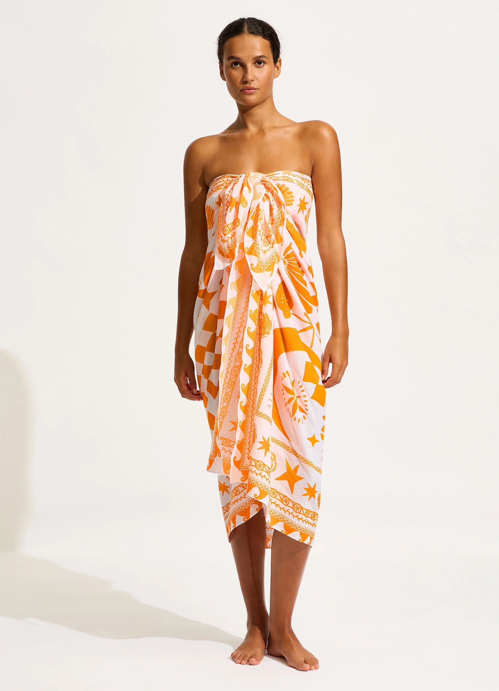 Corfu Sarong - Turmeric - Image 5