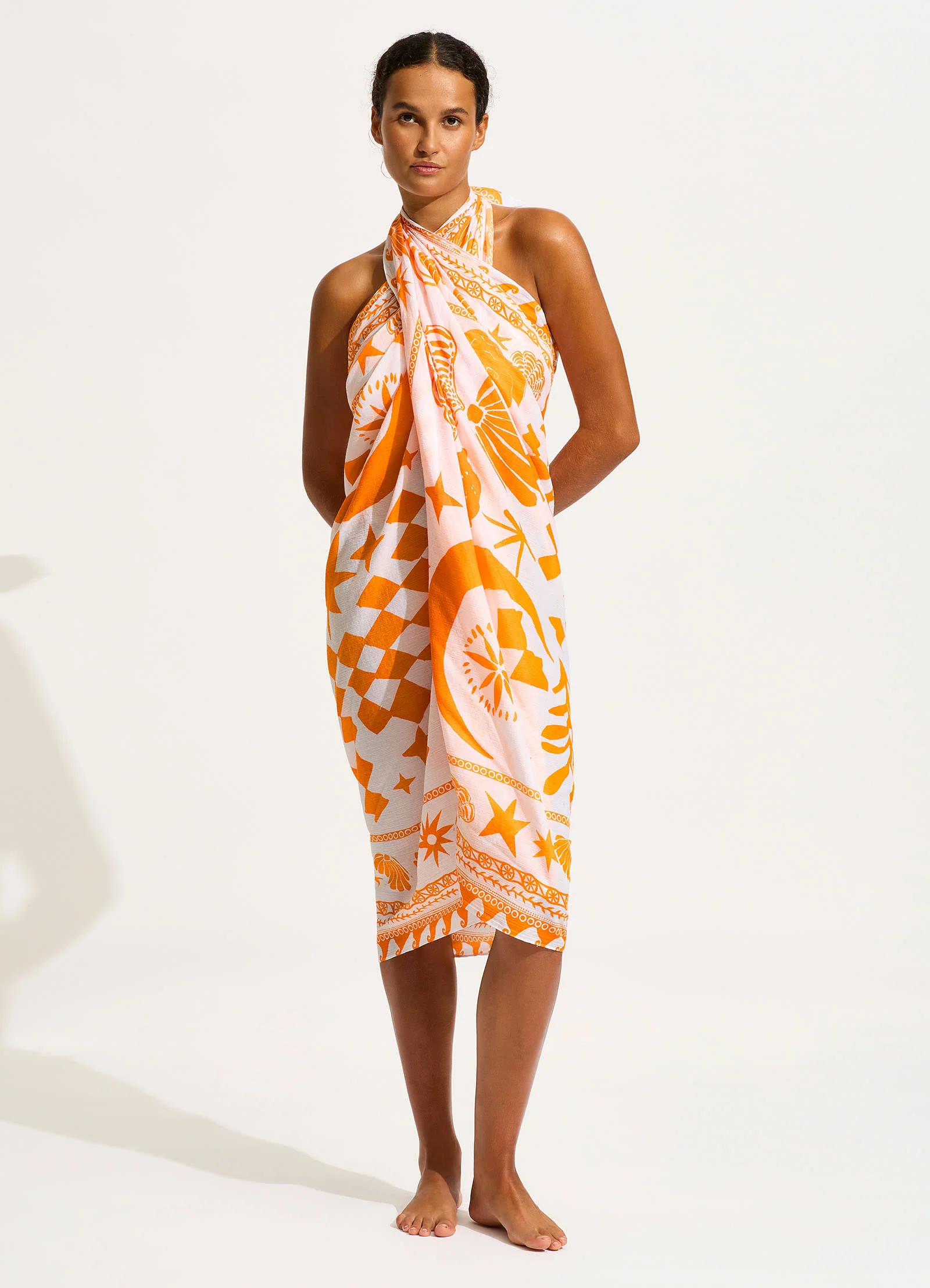 Corfu Sarong - Turmeric - Image 6