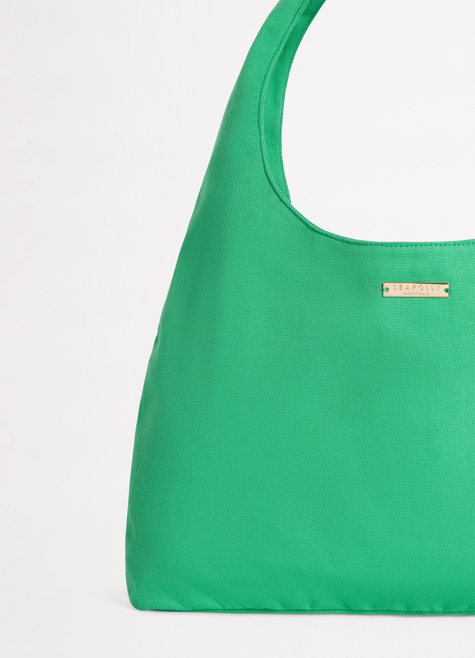 Cotton Canvas Tote Bag - Jade - Image 3
