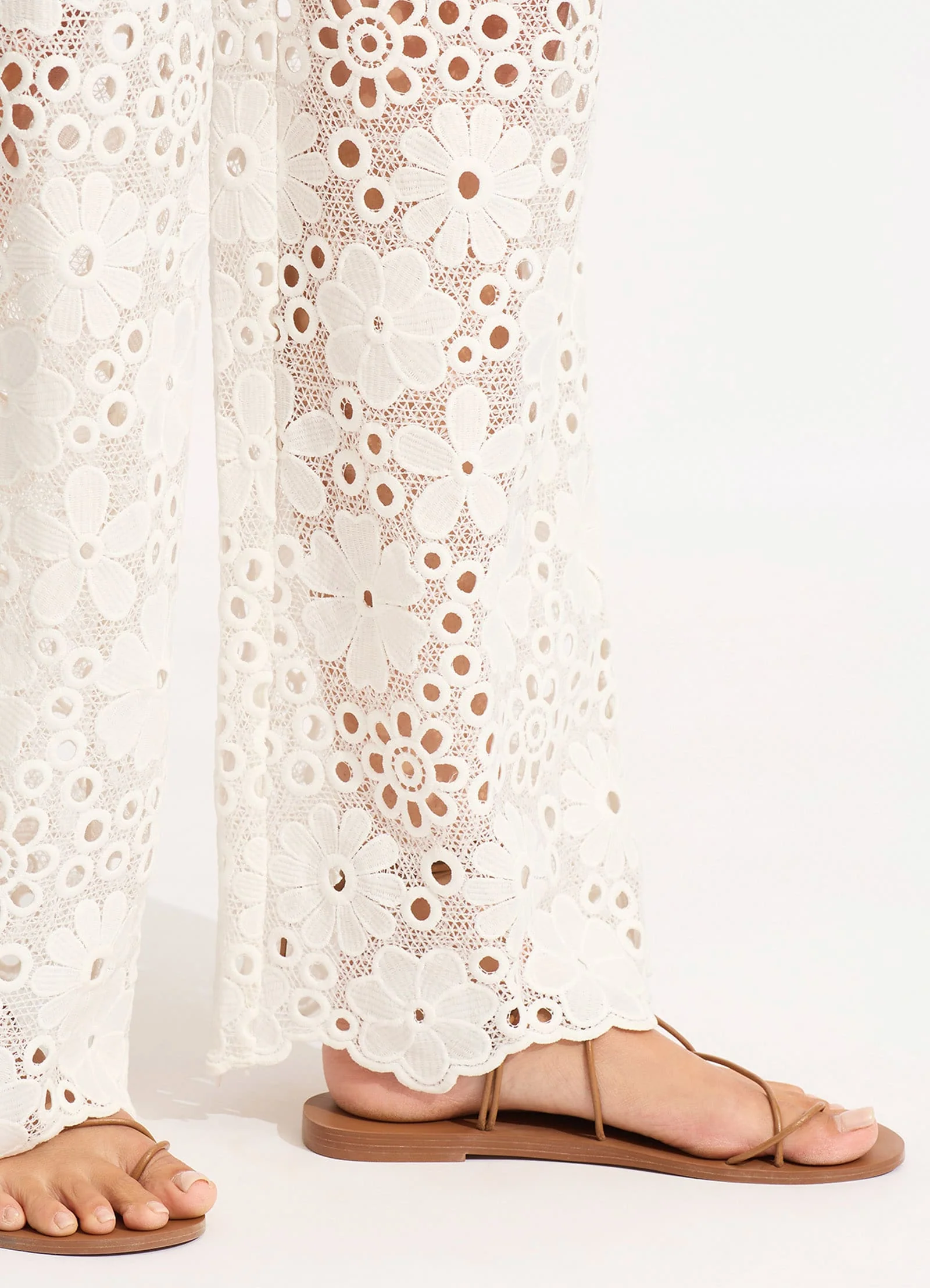 Crochet Pant - White - Image 5