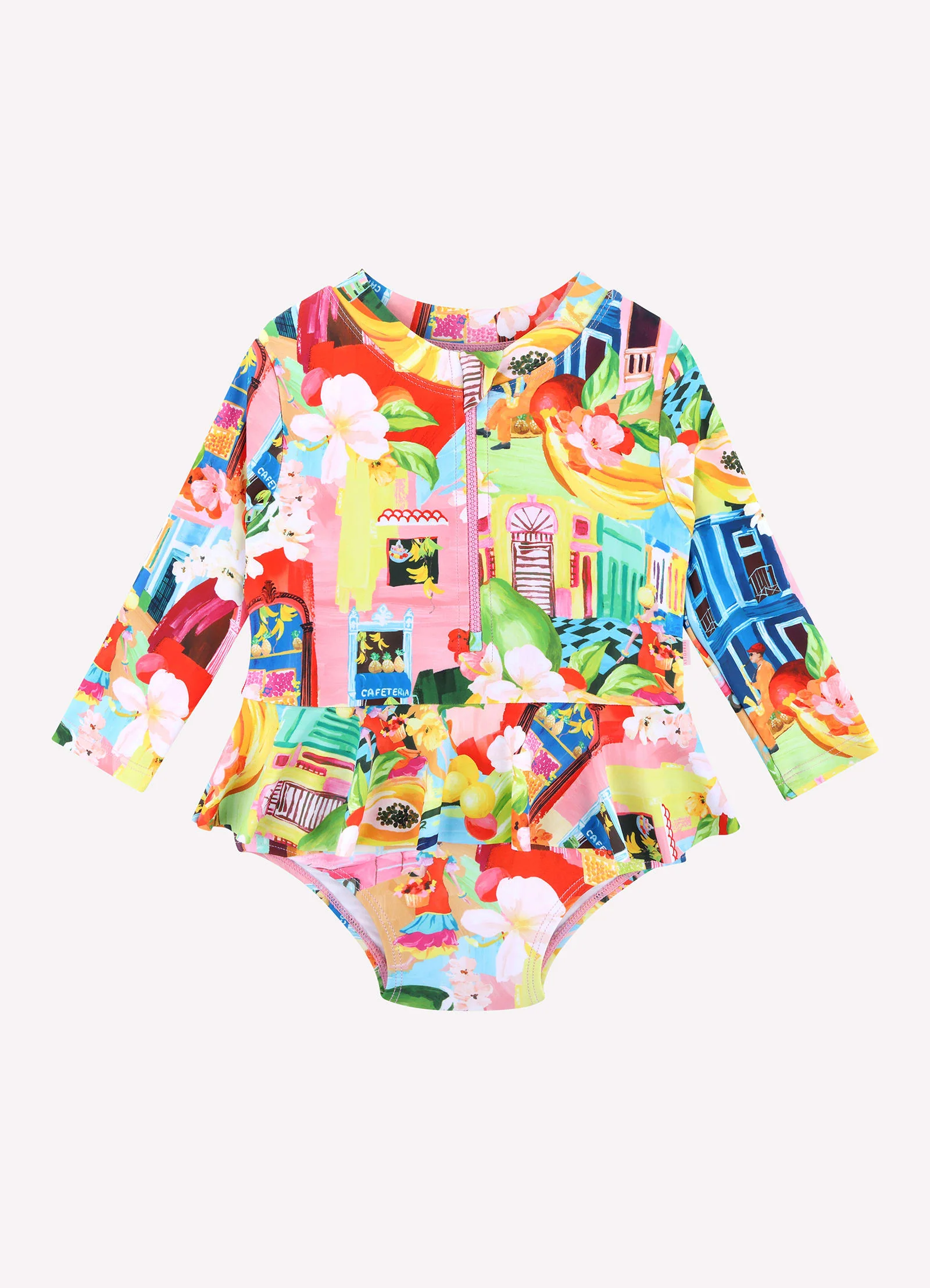 Cuba Flounce Sunsuit - Cuba - Image 3