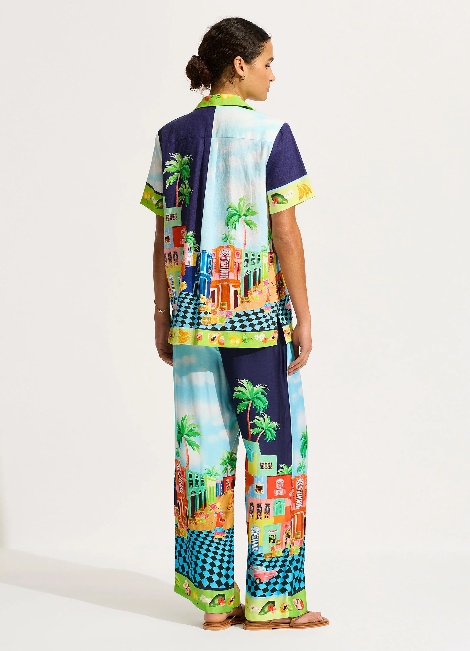 Cuba Shirt - Turquoise - Image 4