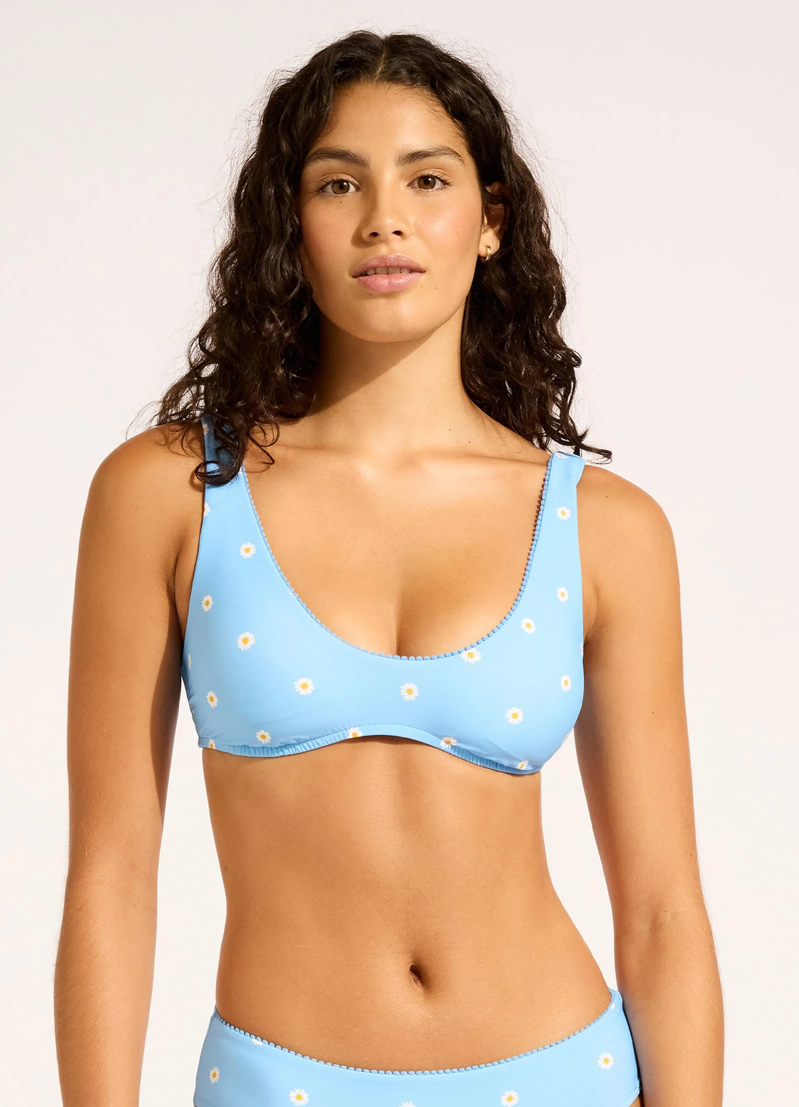 Daisy Chain Multi Fit Tank Top Bikini Top - Image 2