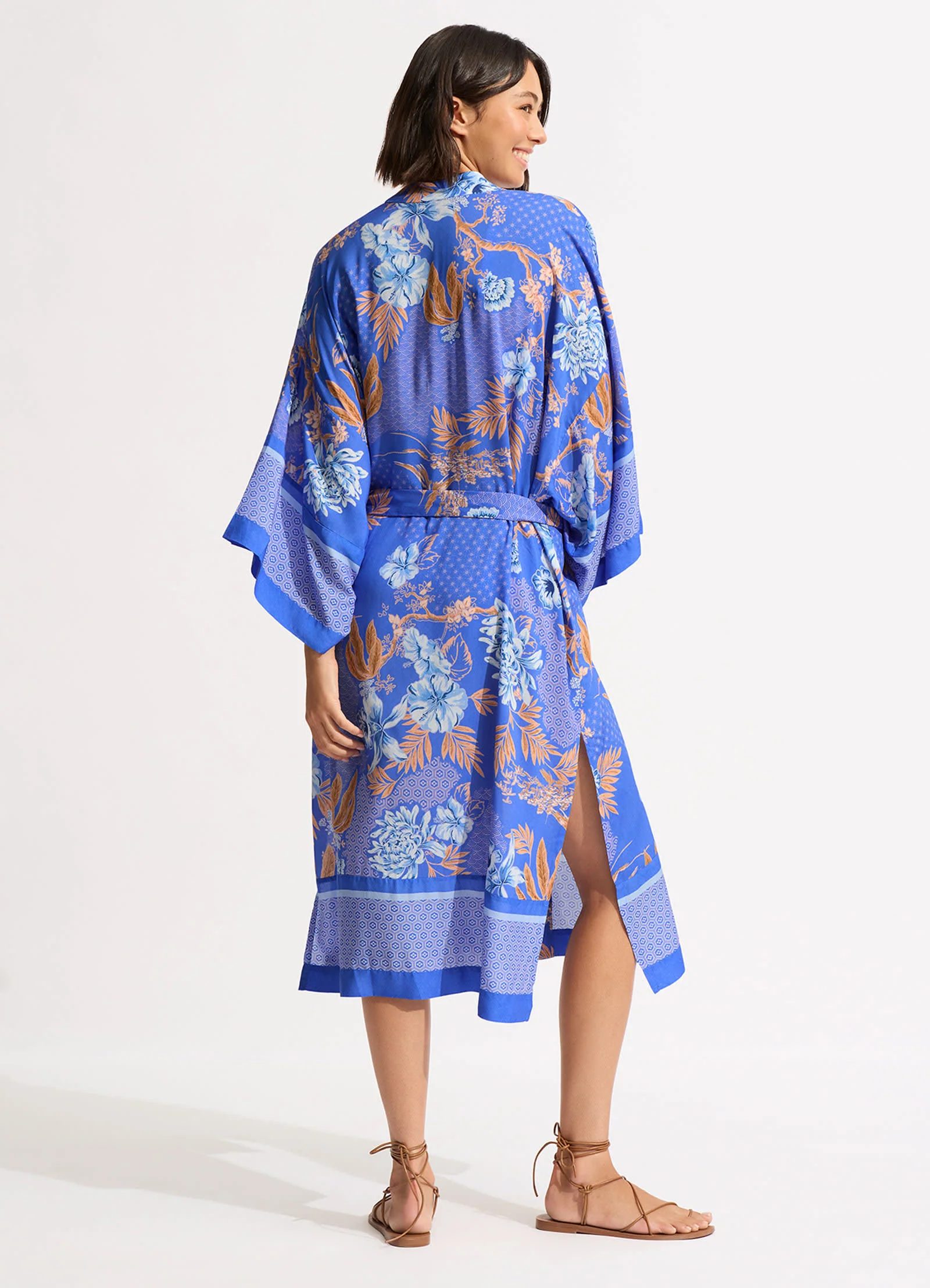 Eden Kimono Jacket - Azure - Image 3