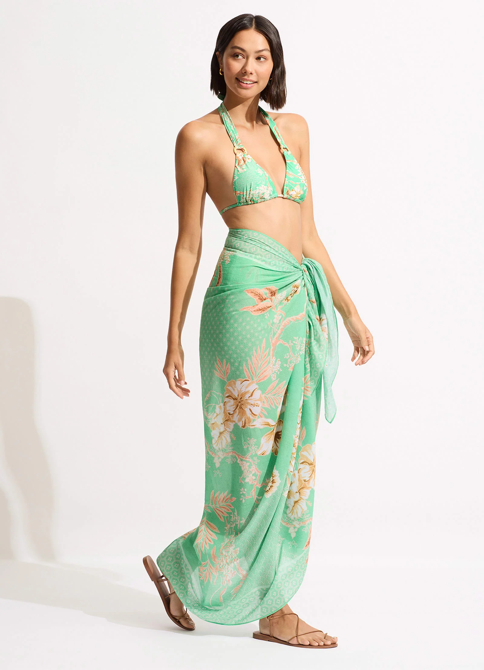 Eden Sarong - Mint - Image 2