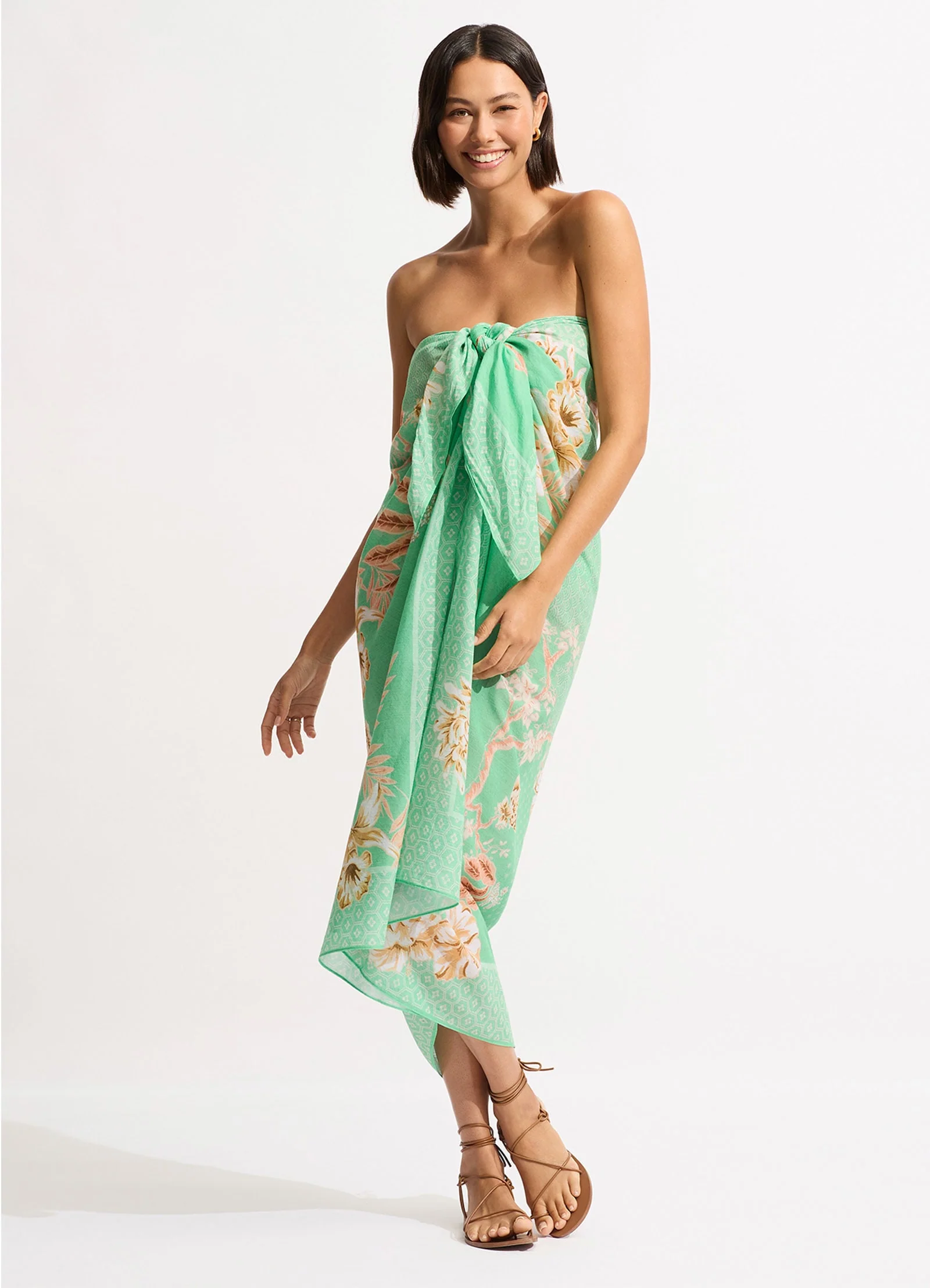 Eden Sarong - Mint - Image 6