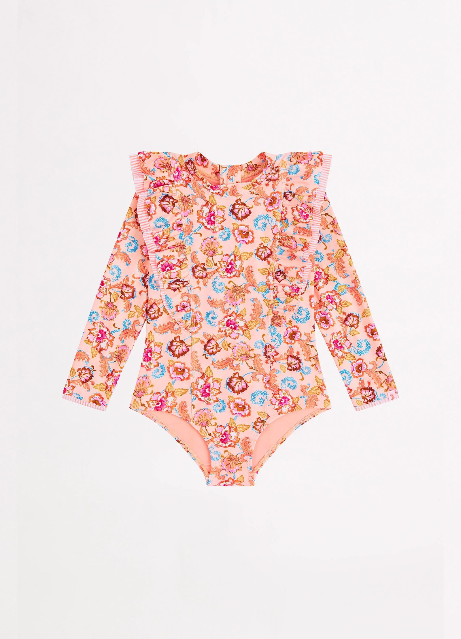 Free Spirit Girls Frilled Paddlesuit - Free Spirit - Image 2