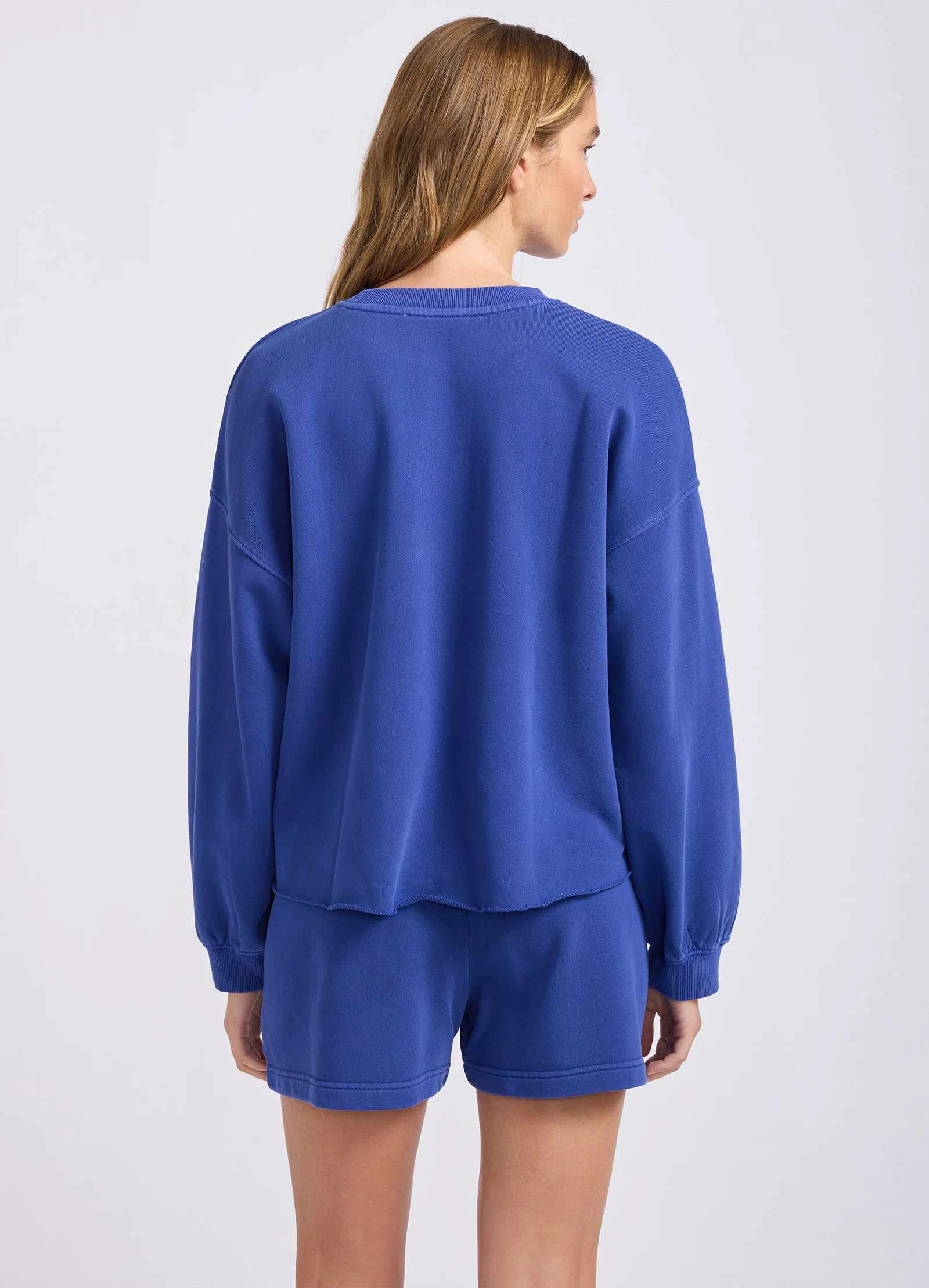French Terry Puff Sleeve Sweatshirt - Image 4