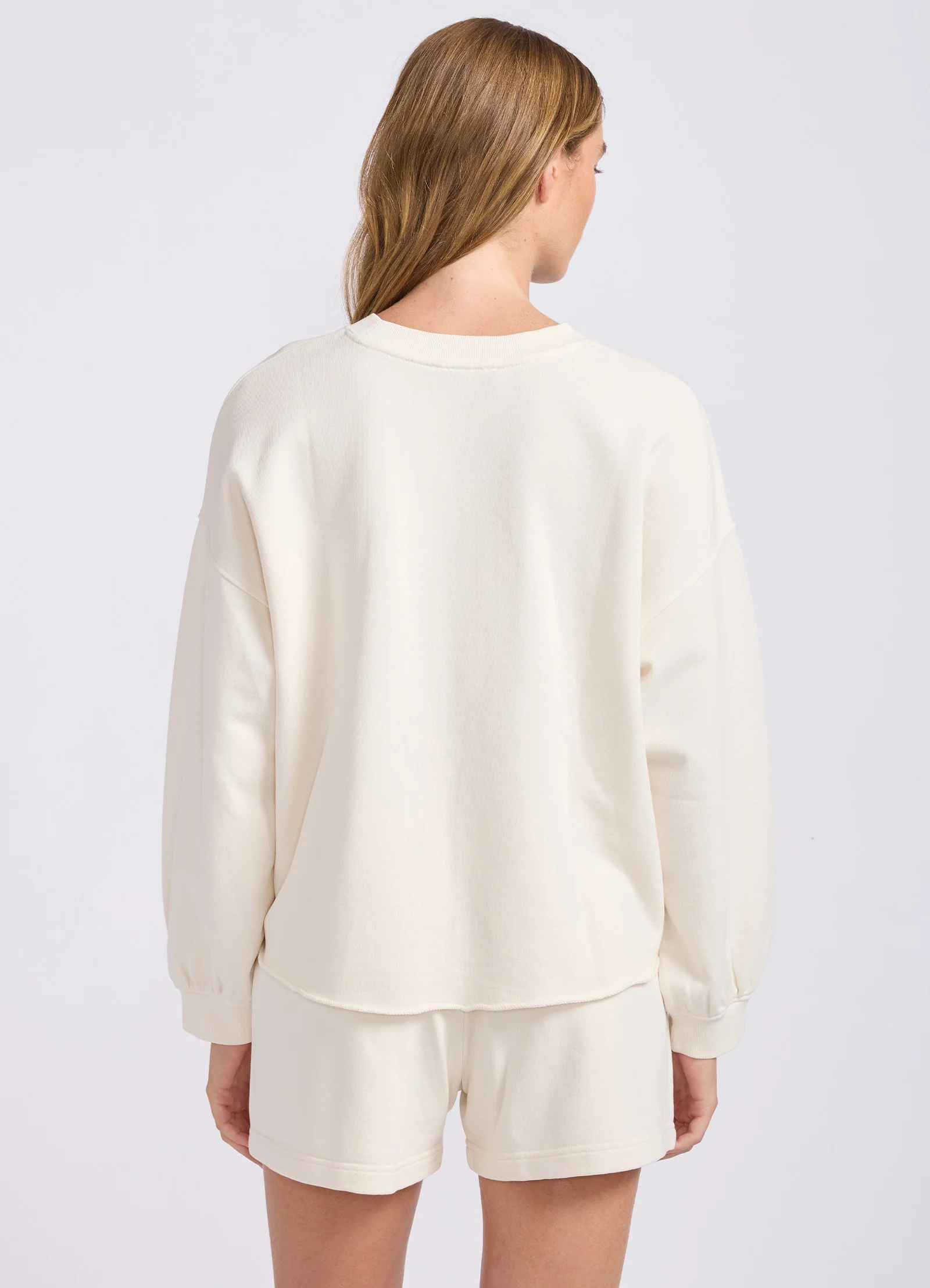 French Terry Puff Sleeve Sweatshirt - Image 4