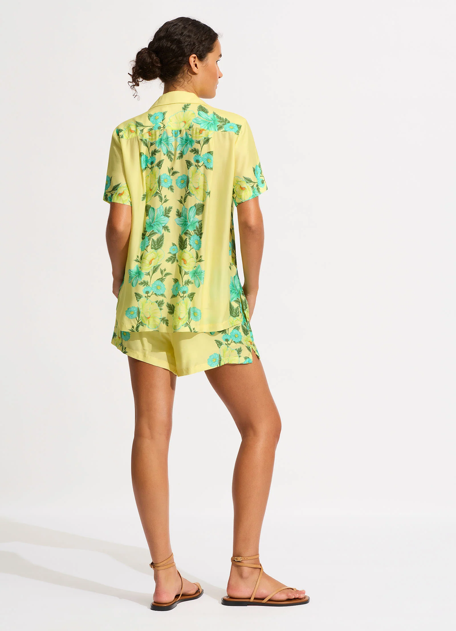 Garden Party Short Sleeve Shirt - Lime Light - Image 4
