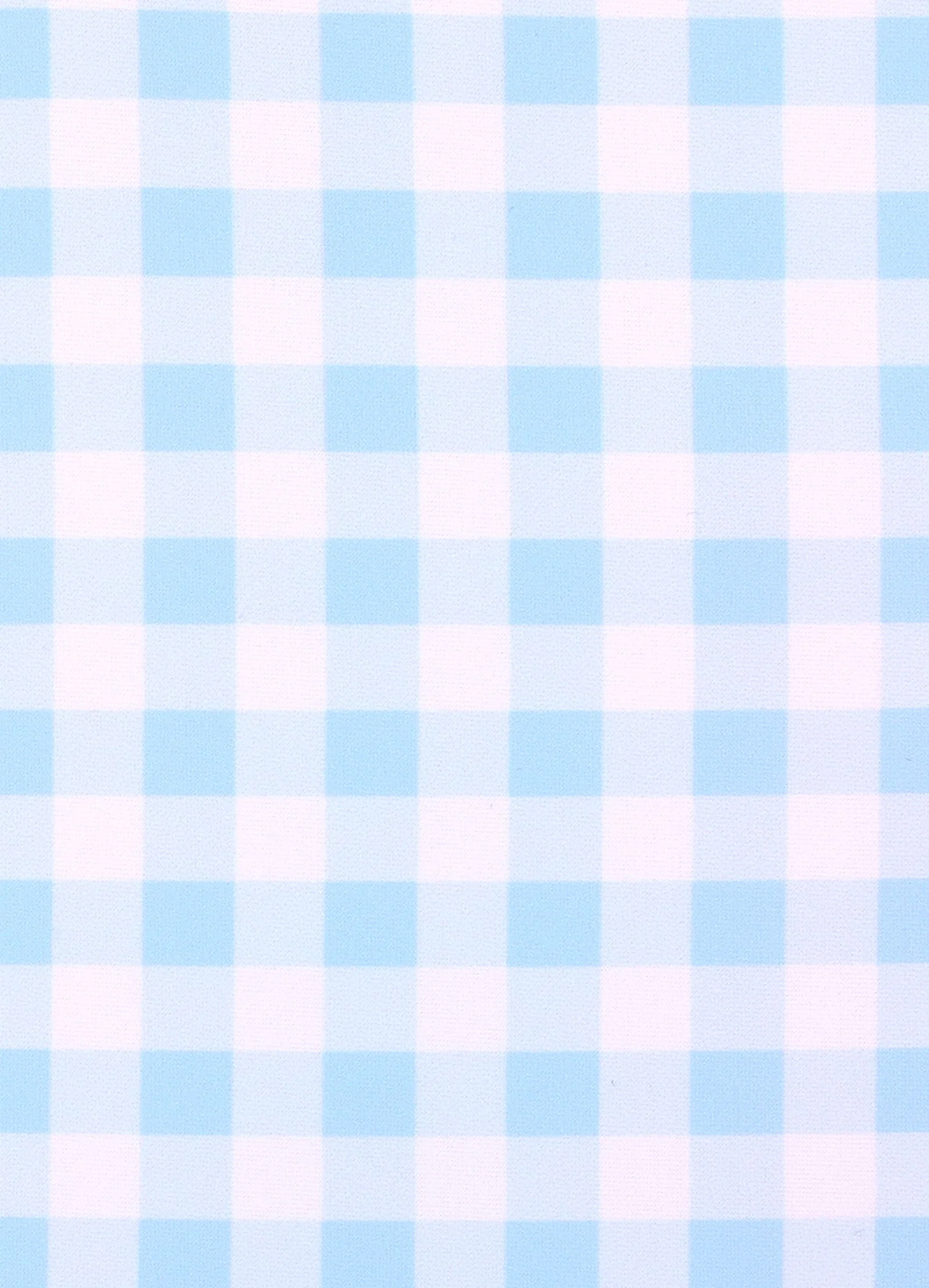 Gingham Bow One Piece - Placid Blue - Image 5