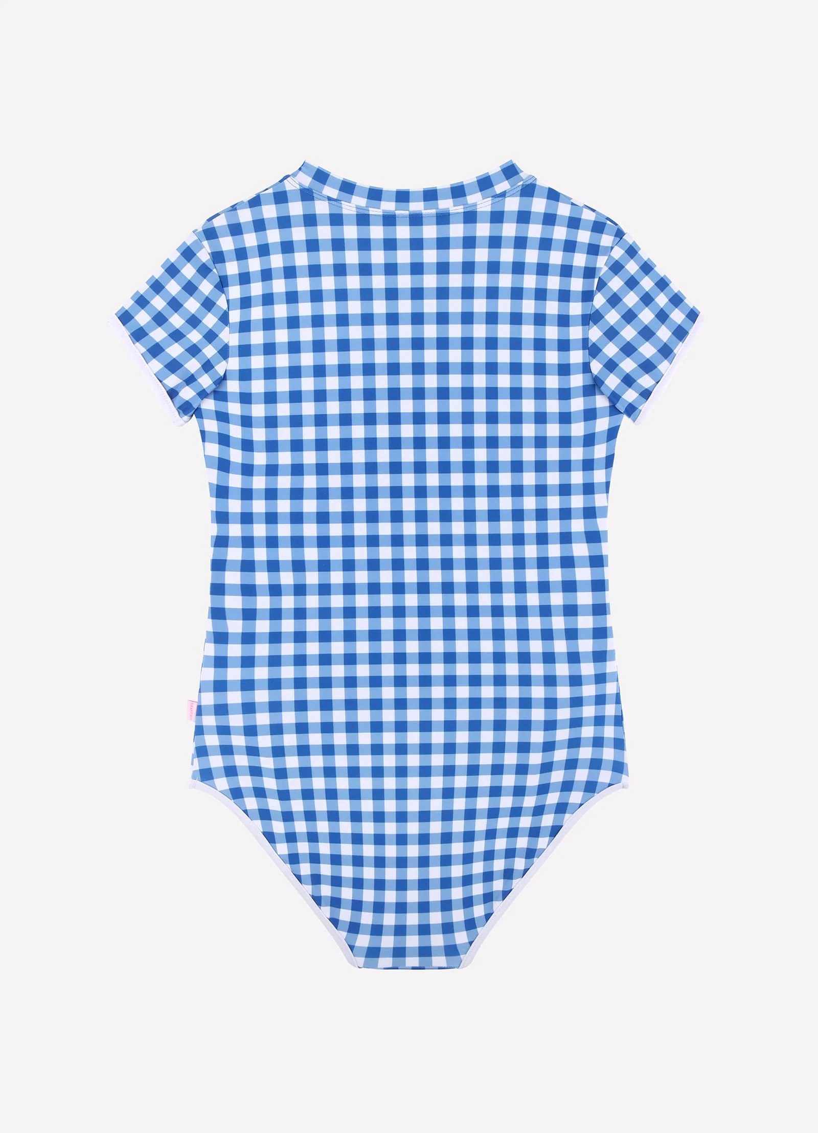 Gingham Paddlesuit - Blue Lottie - Image 3
