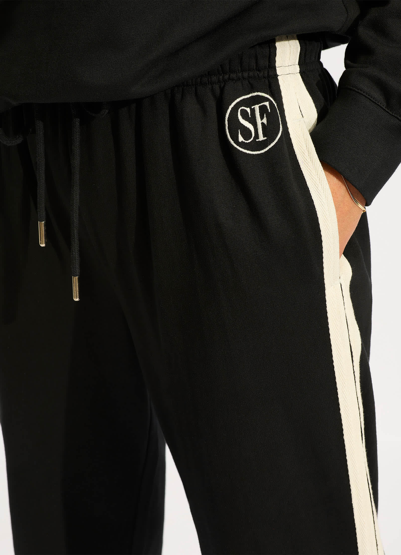 Heritage Sweat Pants  - Black - Image 5