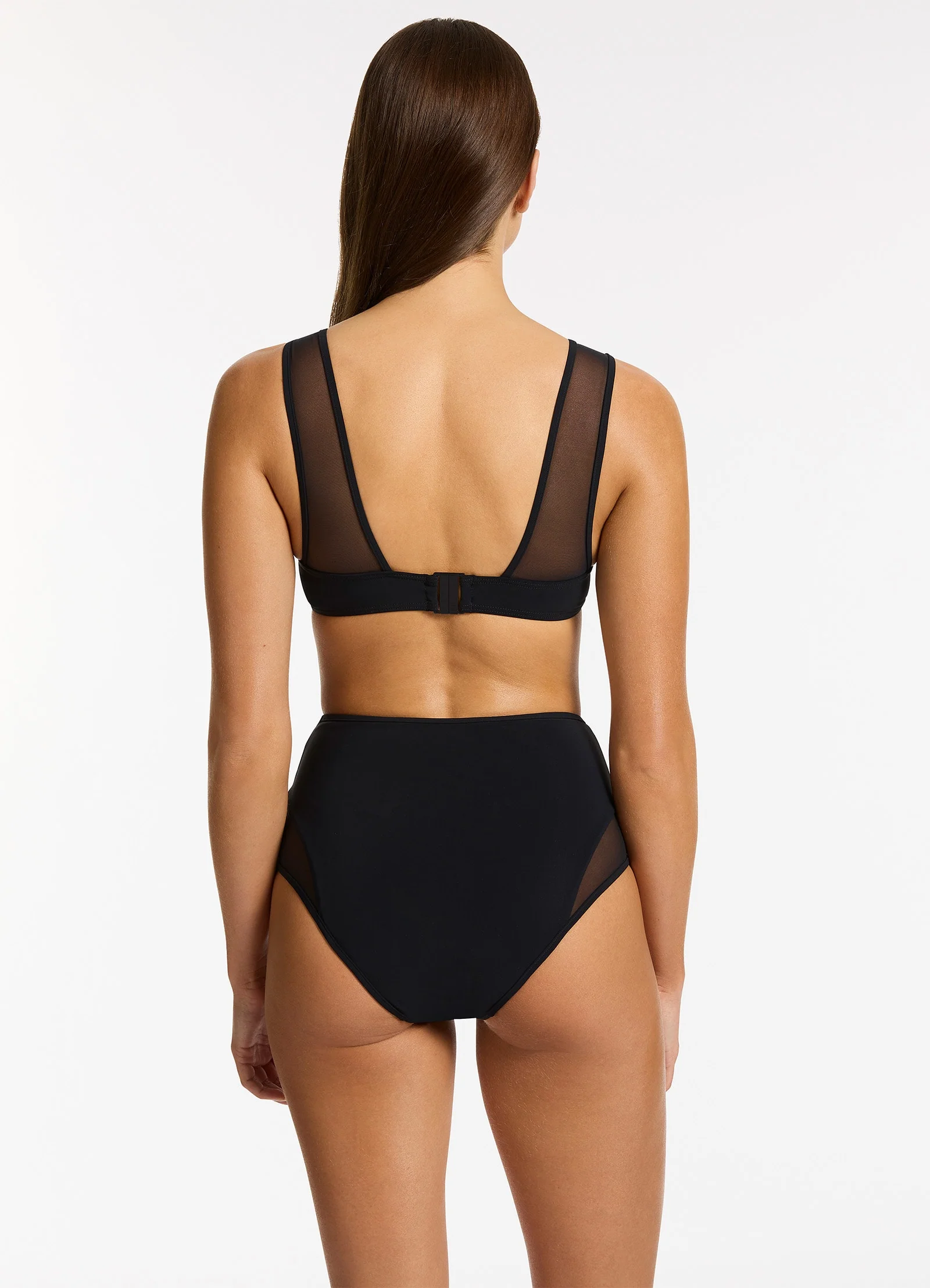 Jetset Lure Balconette Bikini Top - Black - Image 2