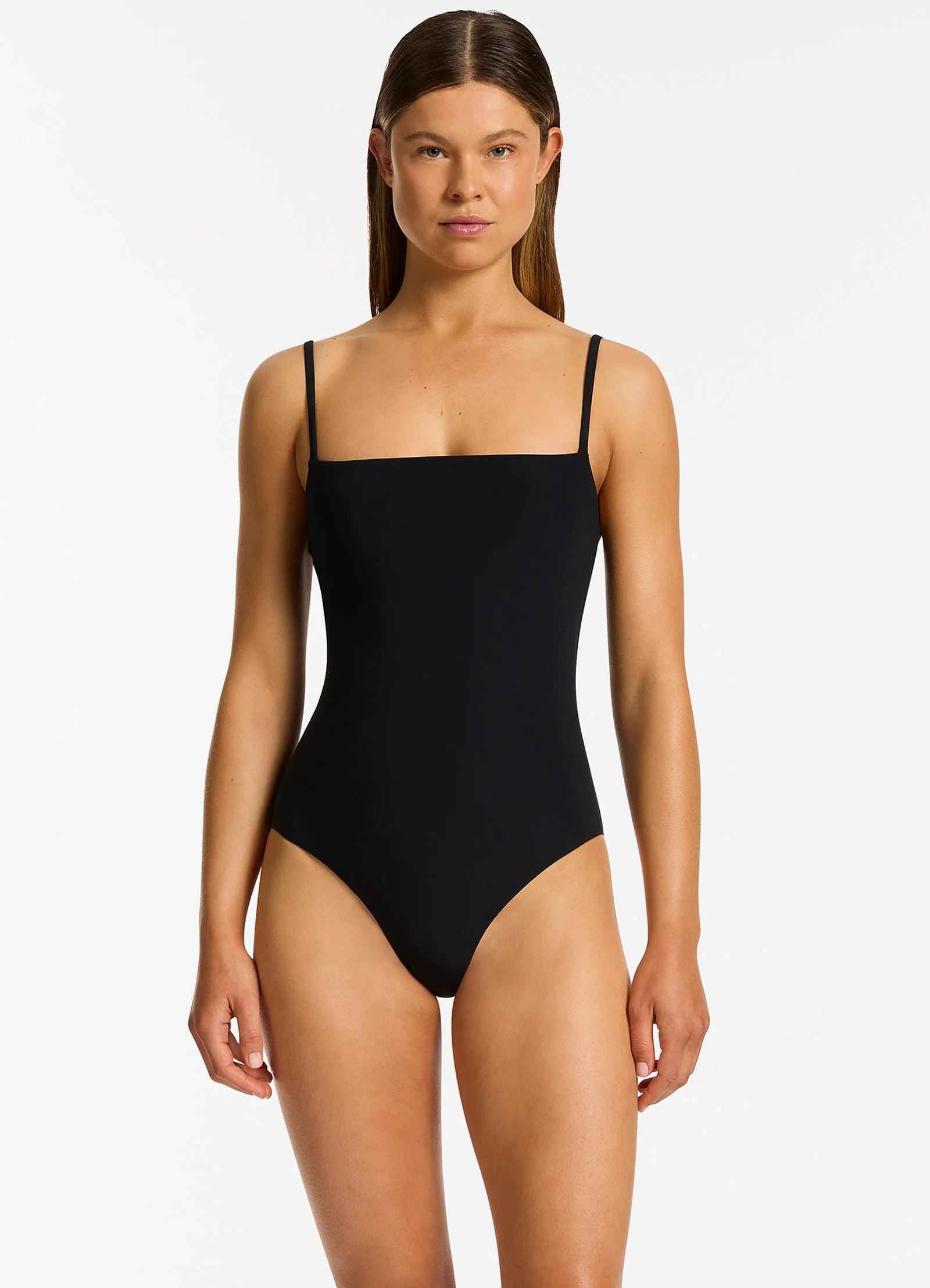 Jetset Minimal Tank One Piece - Black - Image 4
