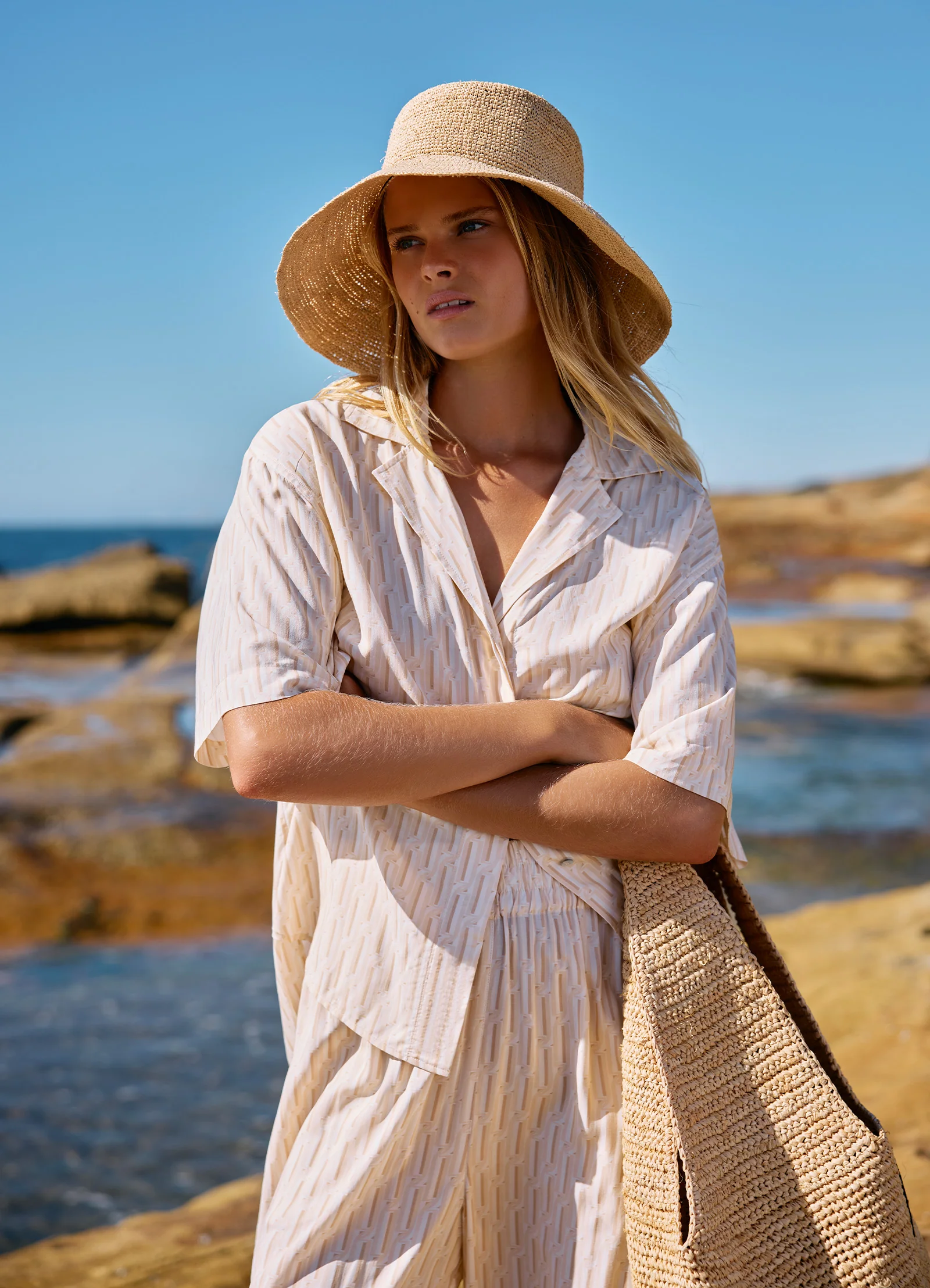 Jetset Raffia Hat - Image 2