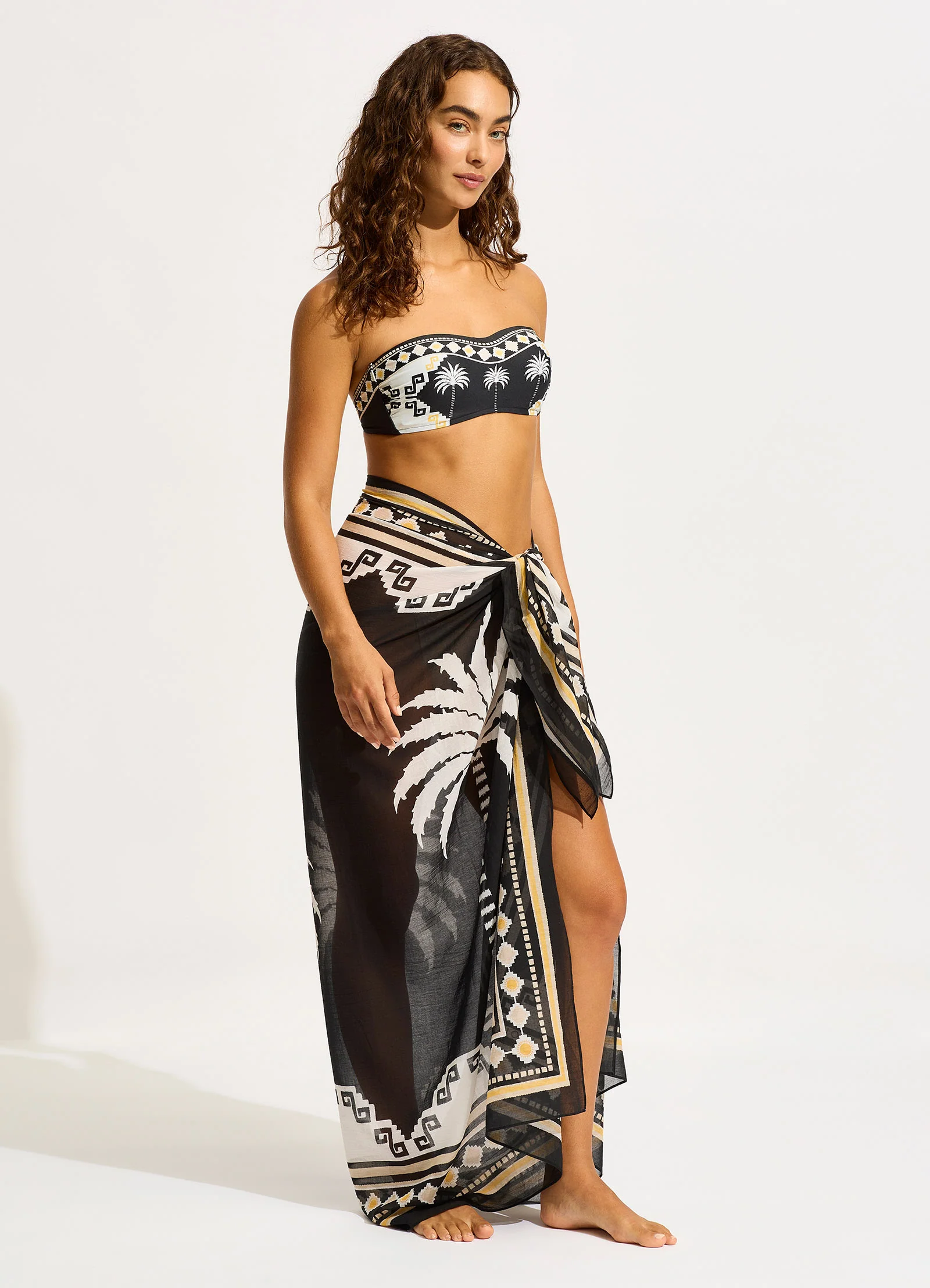 Kasbah Sarong - Black - Image 2