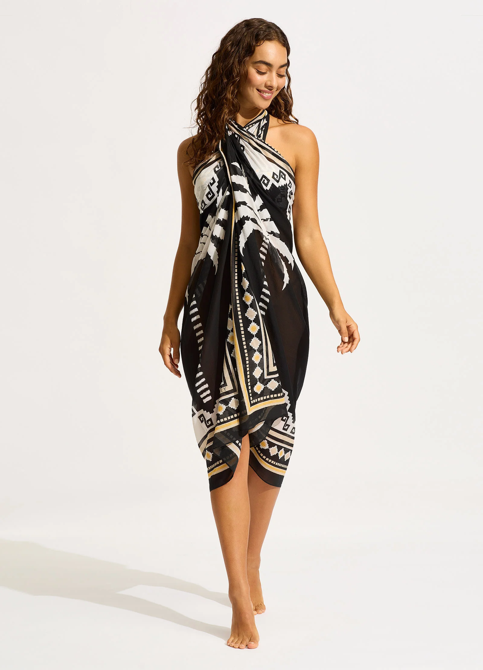 Kasbah Sarong - Black - Image 6