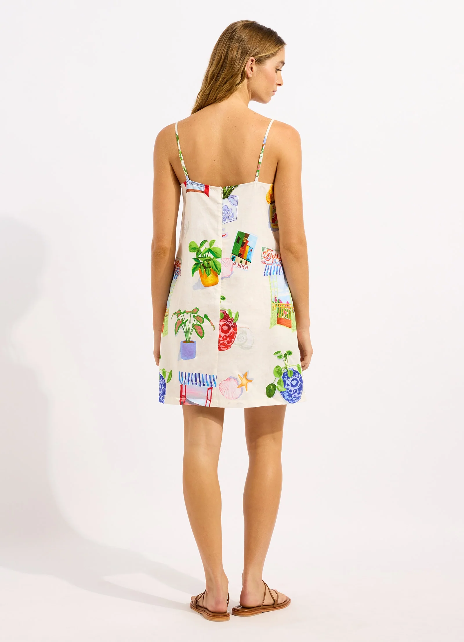 La Boca Bandeau Mini Dress - Image 3