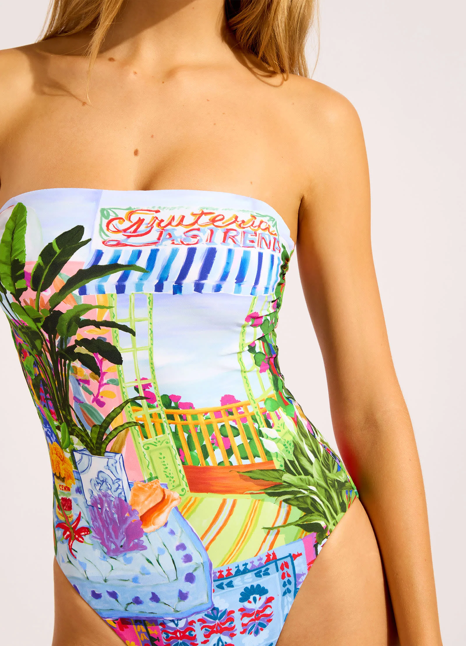La Boca DD Bandeau One Piece Swimsuit - Image 4