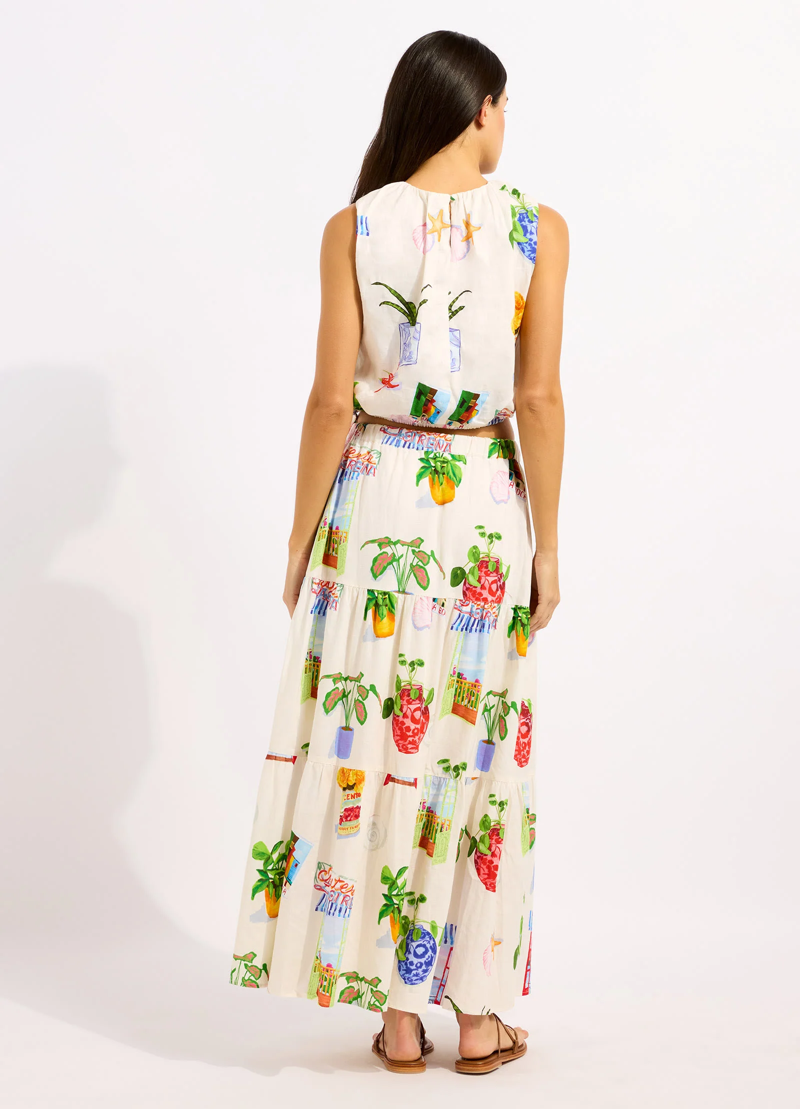 La Boca Drawcord Waist Top - Image 4
