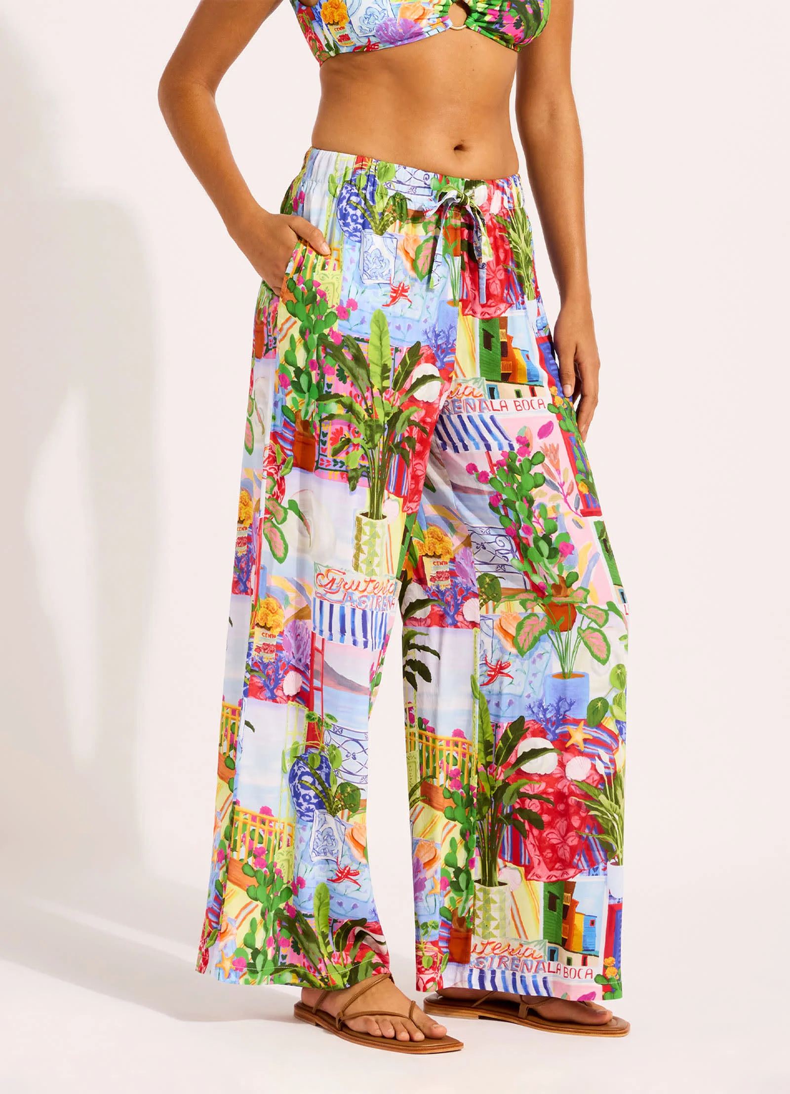 La Boca Wide Leg Pant - Image 2