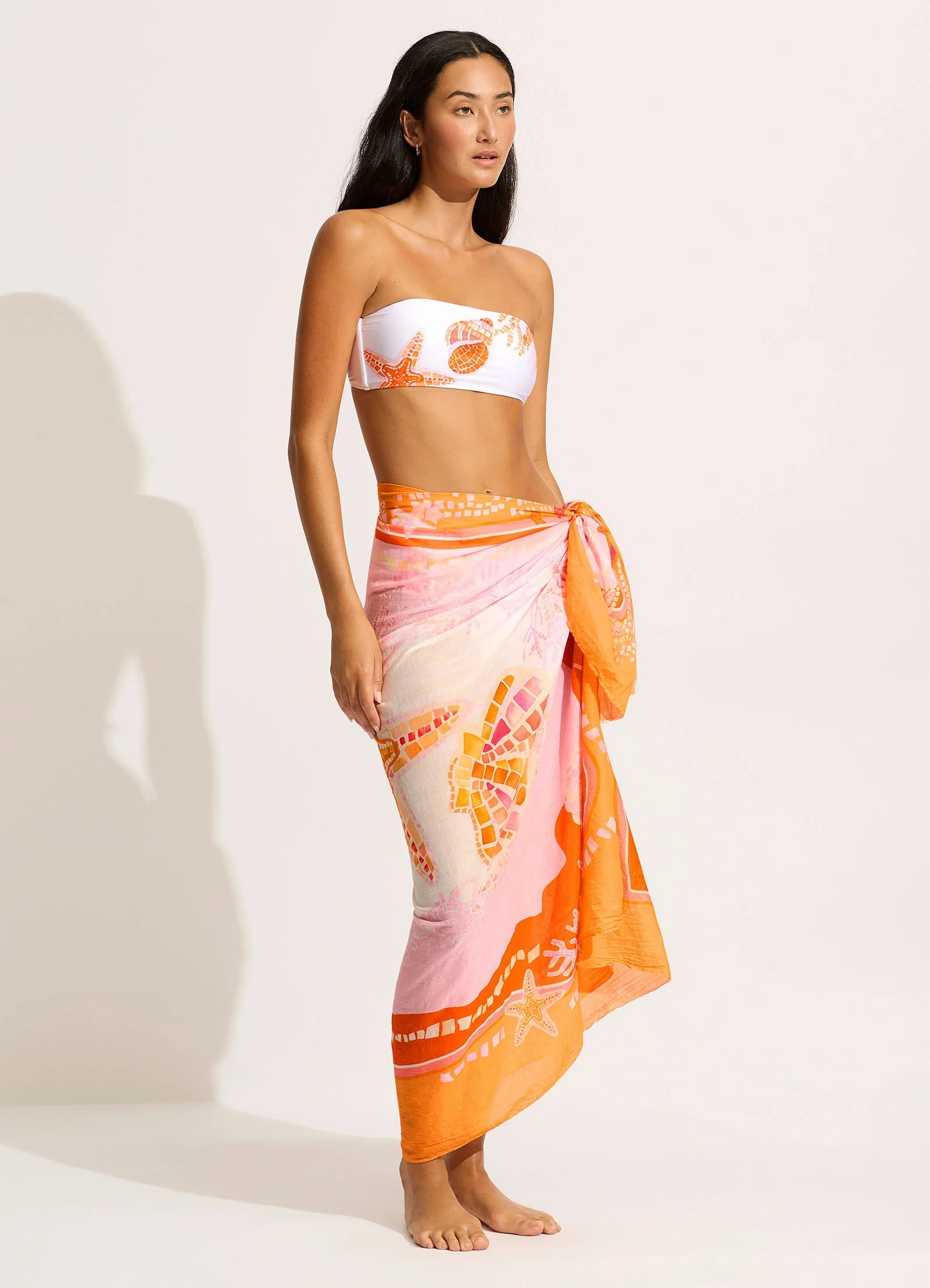 La Mer Sarong - White - Image 2