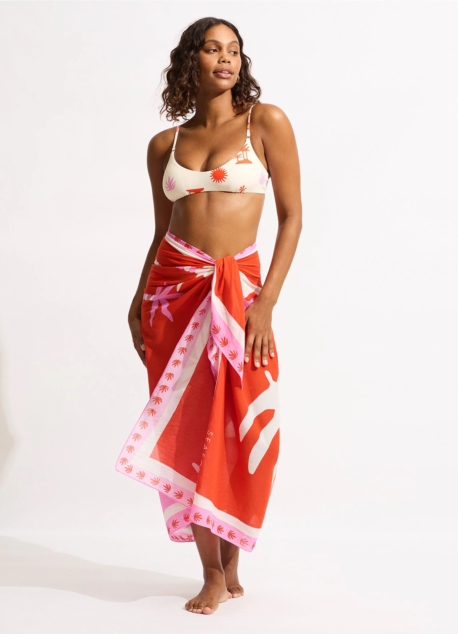 La Palma Sarong - Tamarillo - Image 2