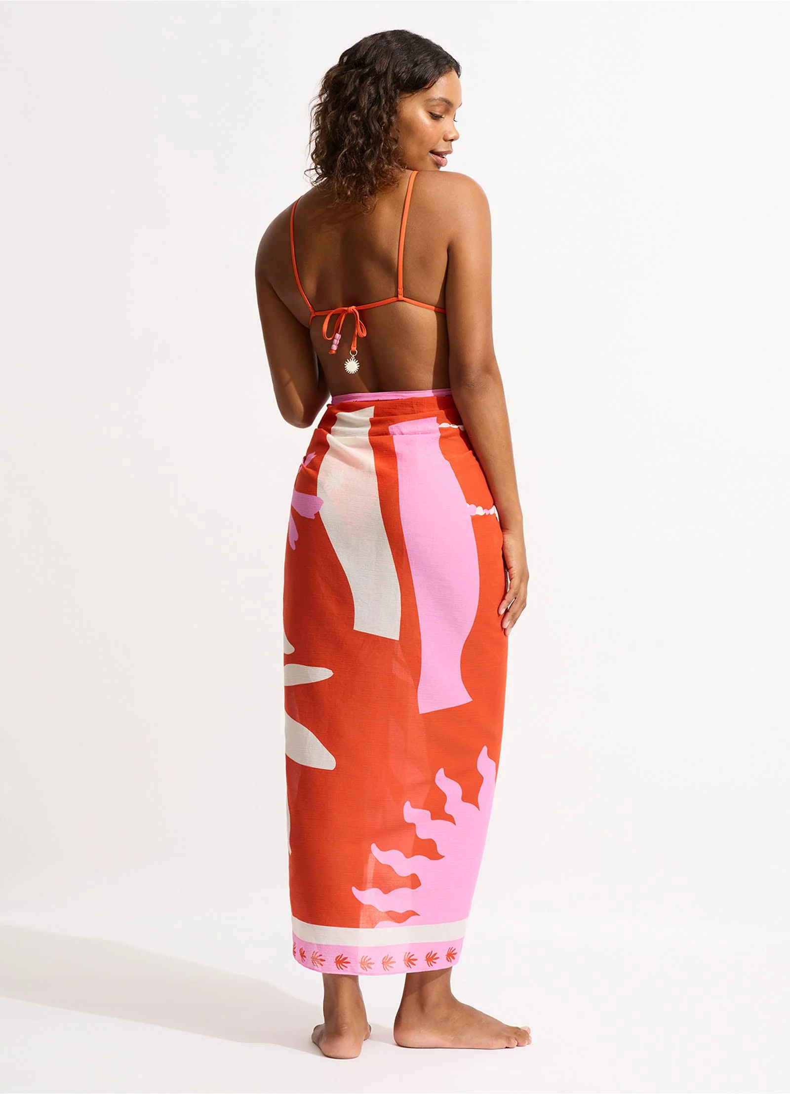 La Palma Sarong - Tamarillo - Image 4