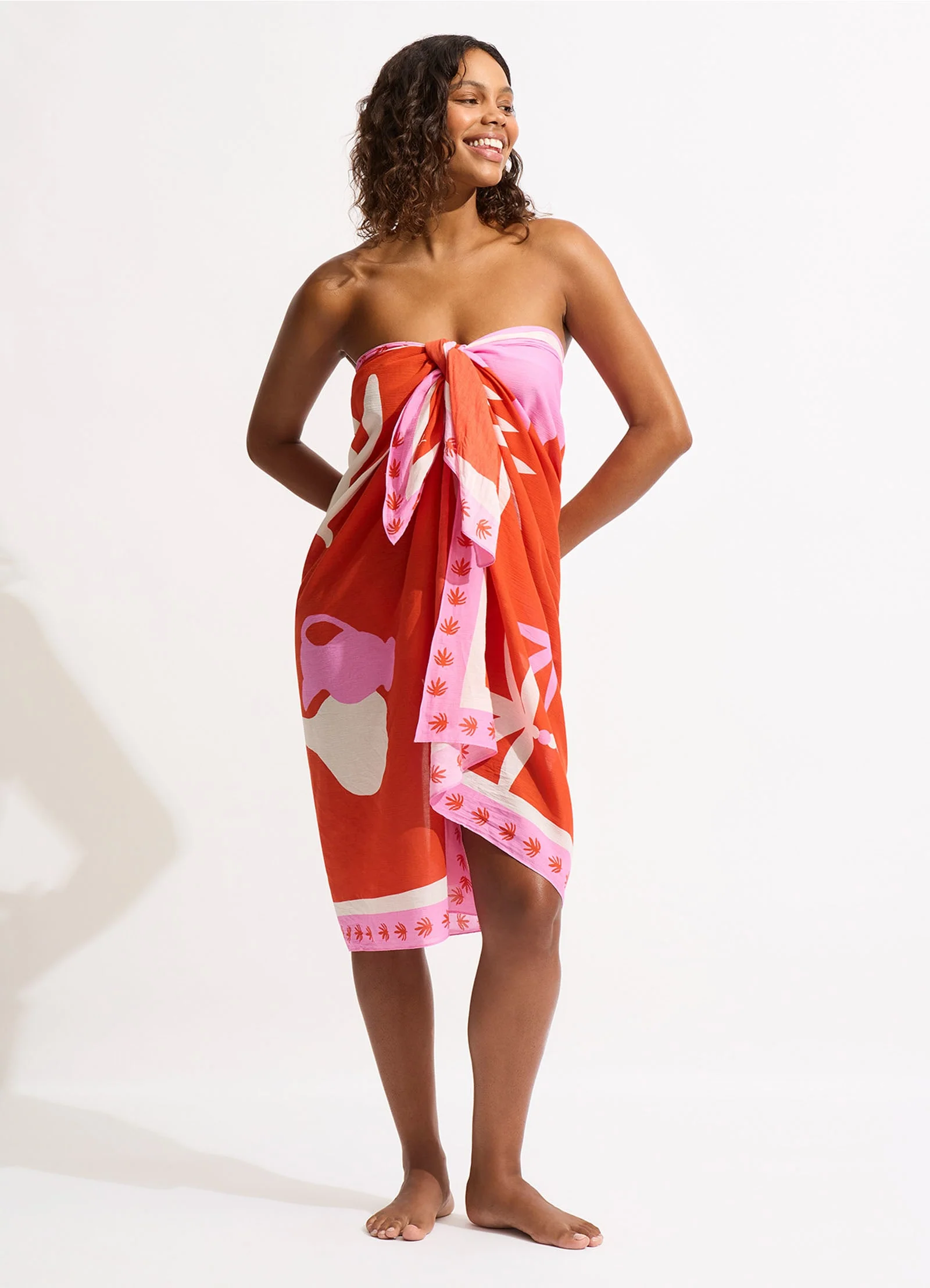 La Palma Sarong - Tamarillo - Image 7