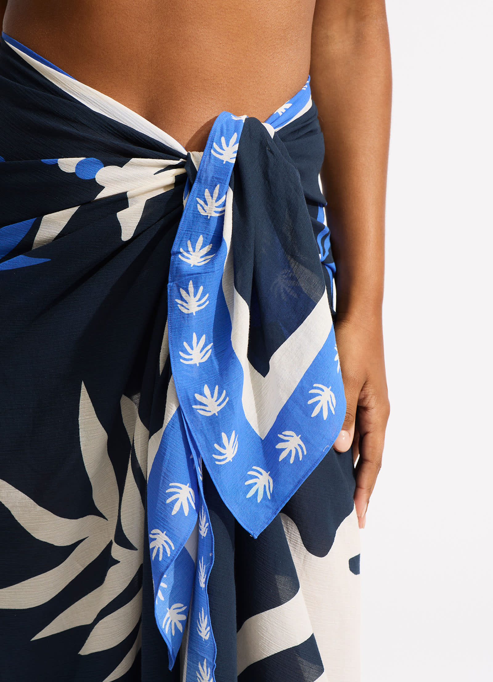 La Palma Sarong - True Navy - Image 4