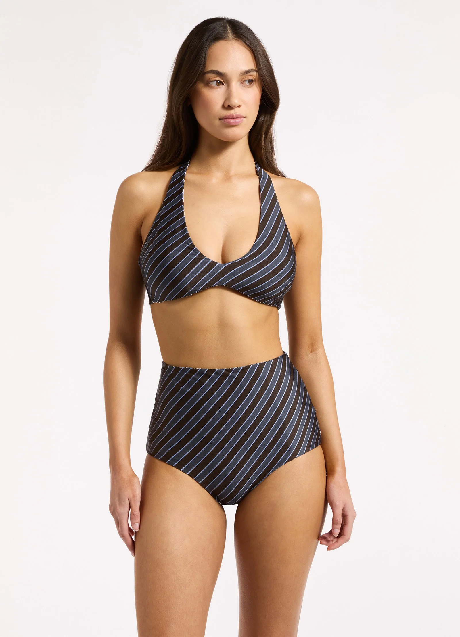 Laelia Reversible Halter Tie Bikini Top - Image 2