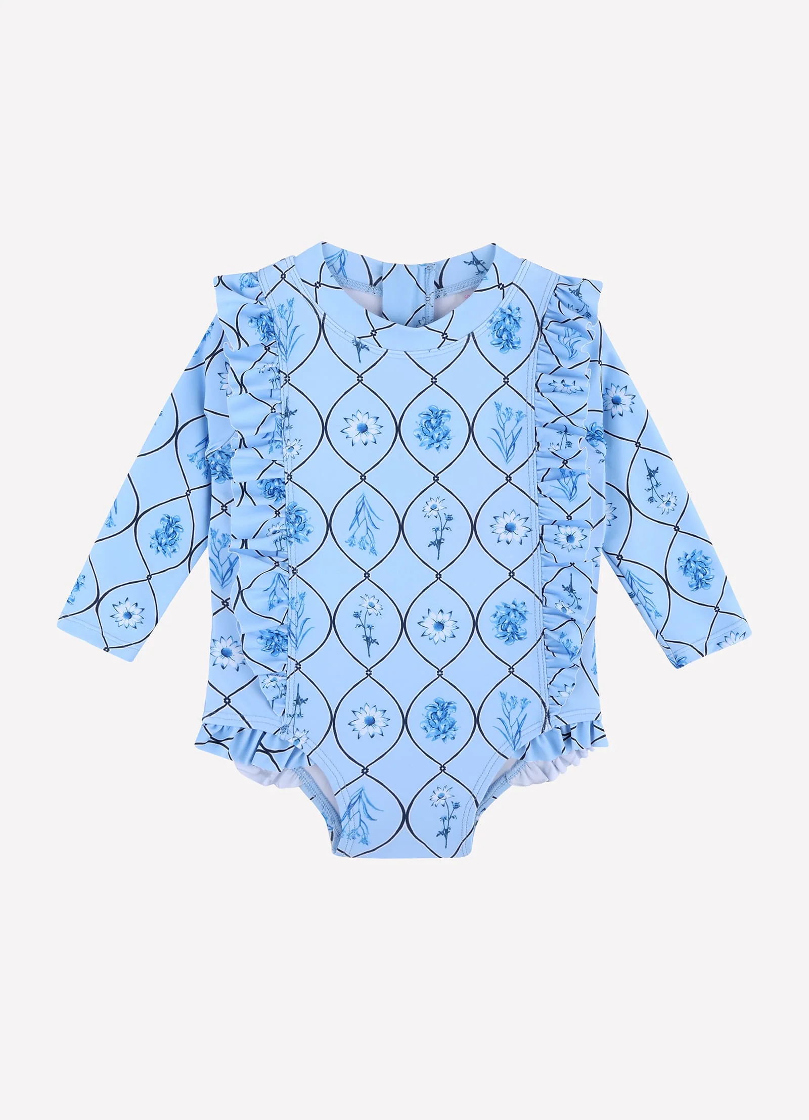 Marbella Frill Sunsuit - Marbella - Image 3