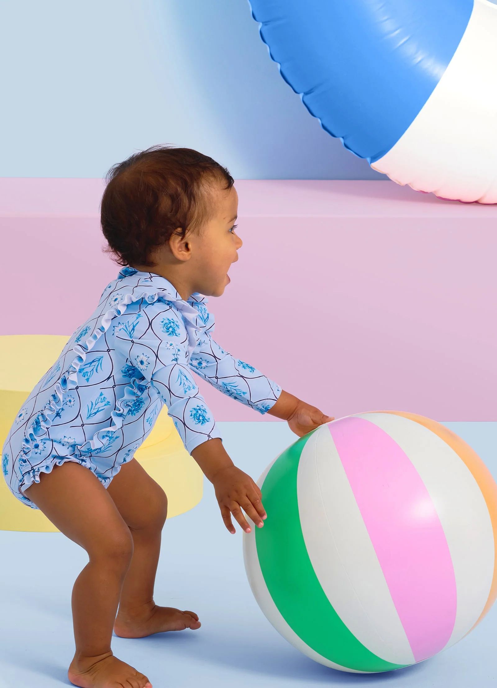 Marbella Frill Sunsuit - Marbella - Image 6