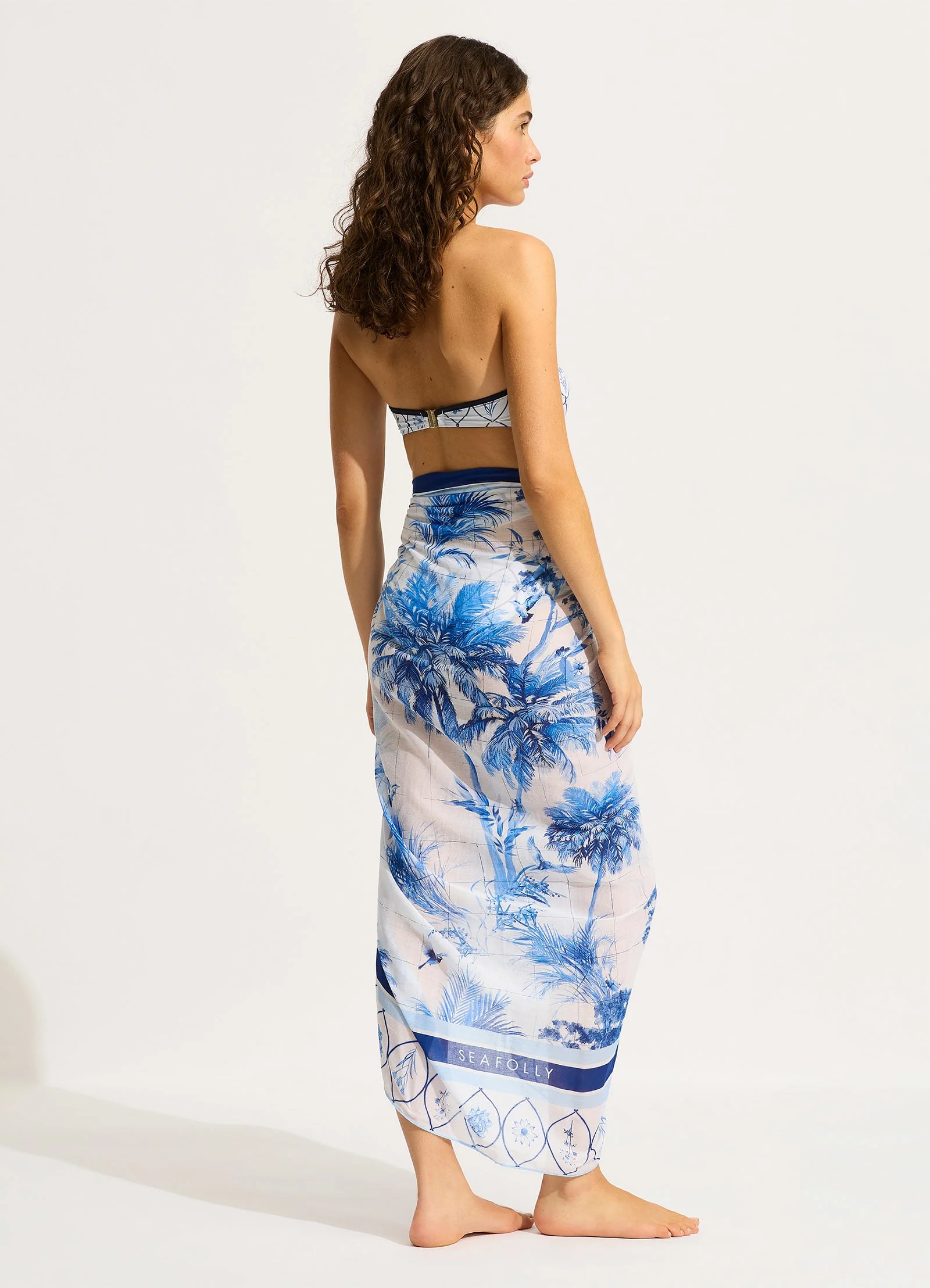 Marbella Sarong - White - Image 3