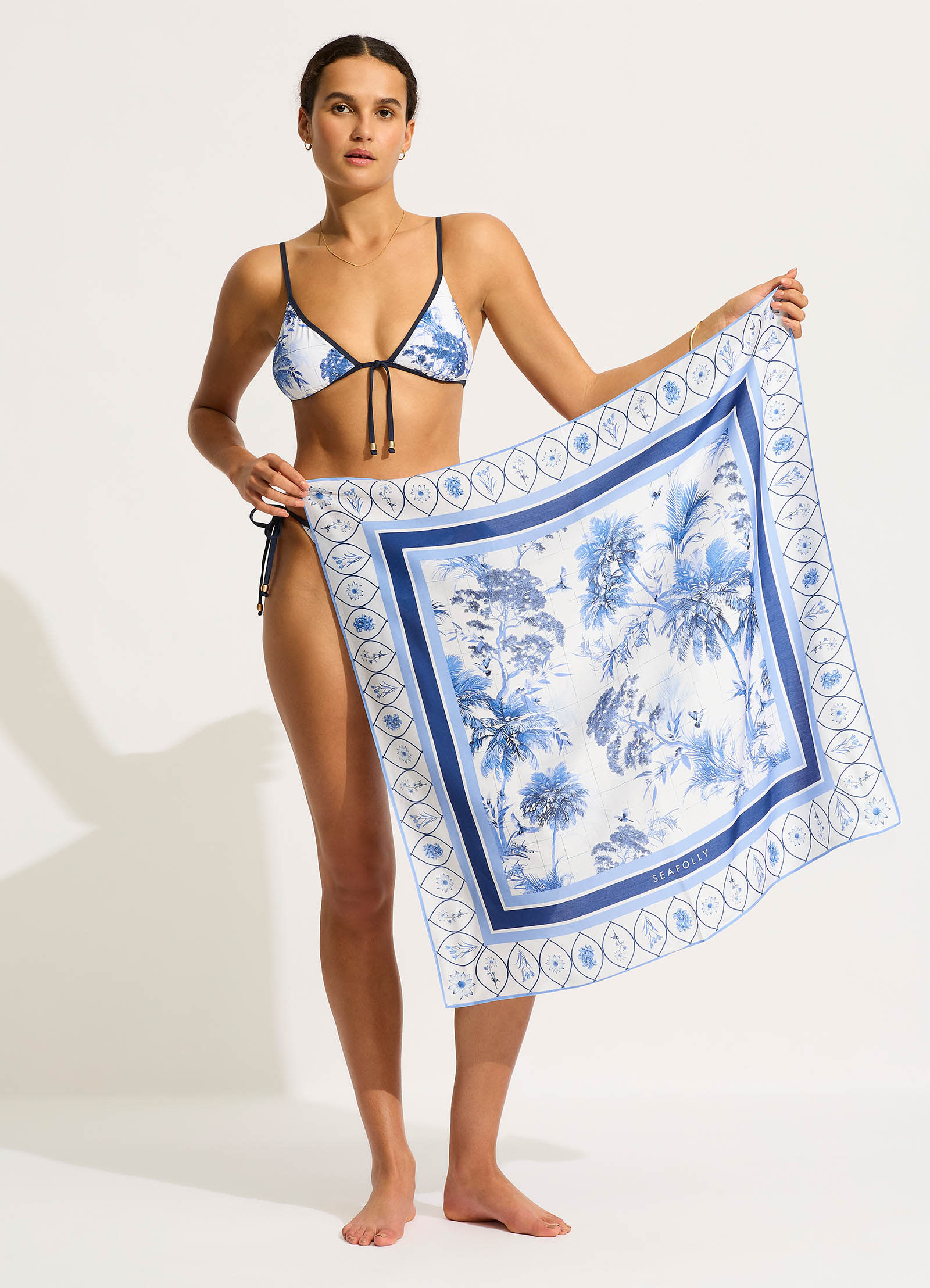 Marbella Scarf - White - Image 5