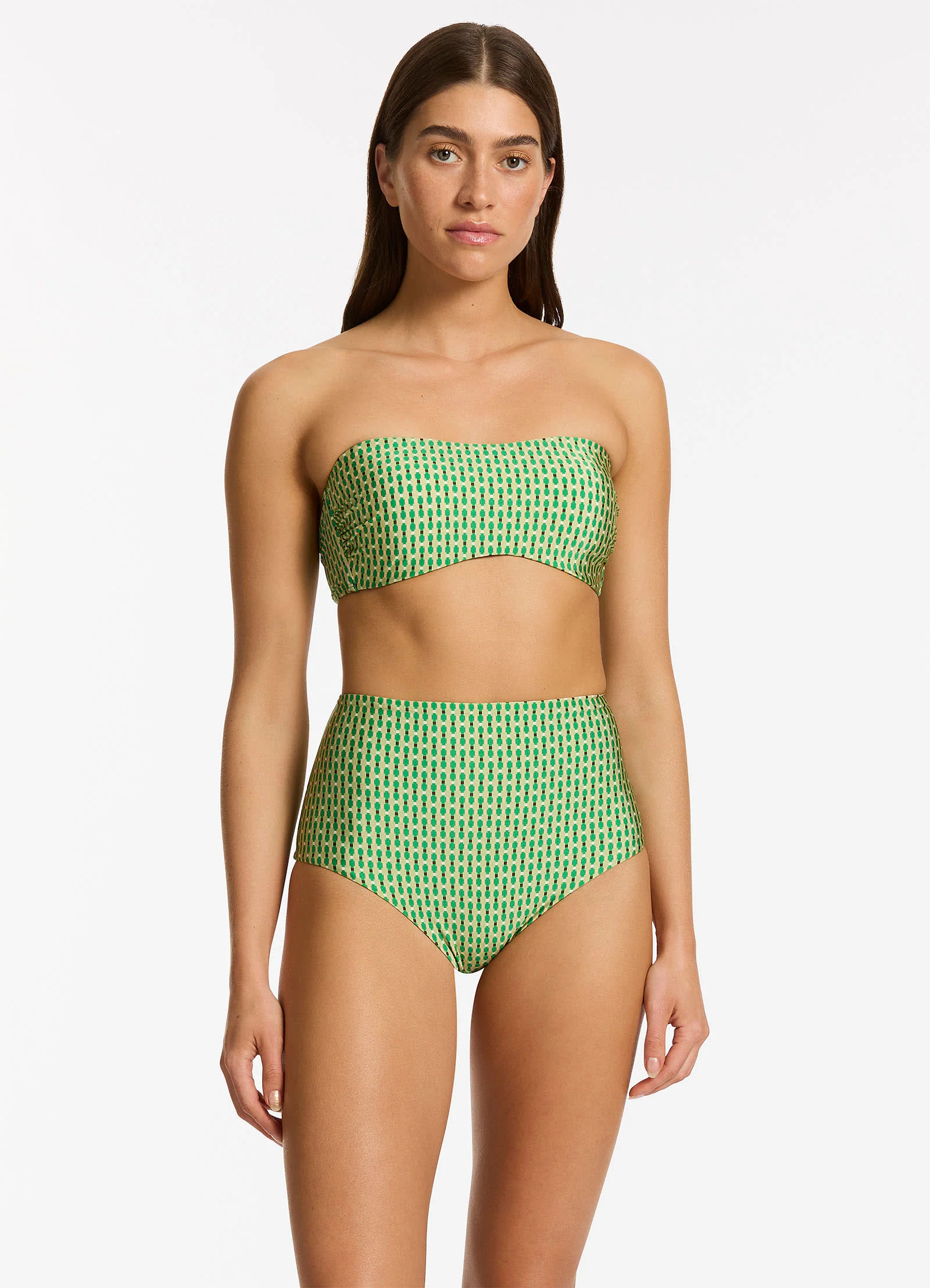 Mattala Geo High Waist Bikini Bottom - Image 4