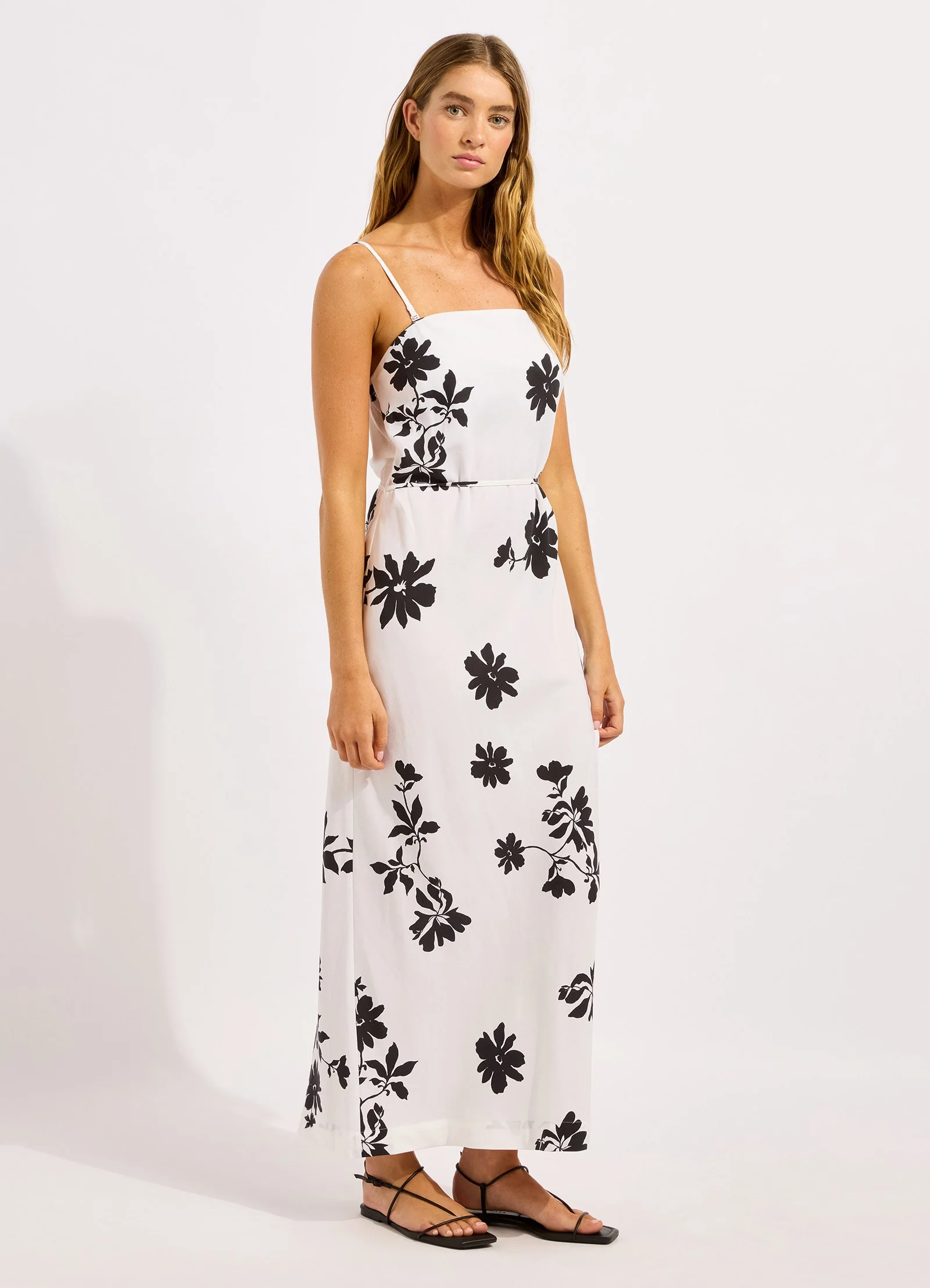 Mayflower Bias Cut Column Maxi Dress - Image 2