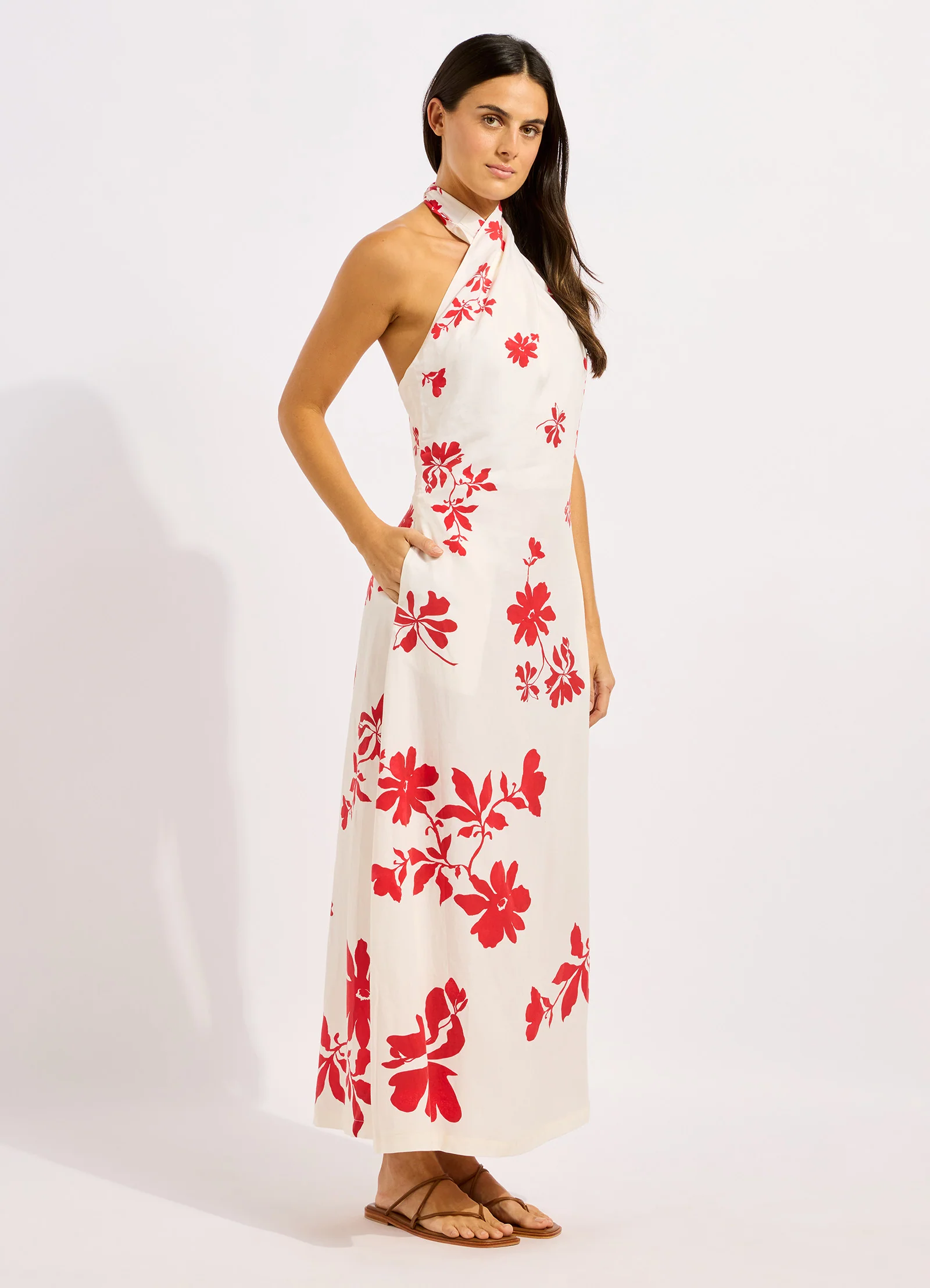 Mayflower Halter Maxi Dress - Image 2