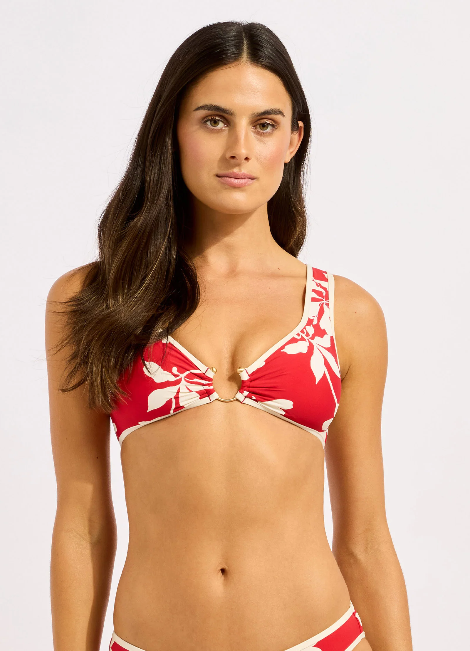 Mayflower Ring Front Tank Bikini Top - Image 2