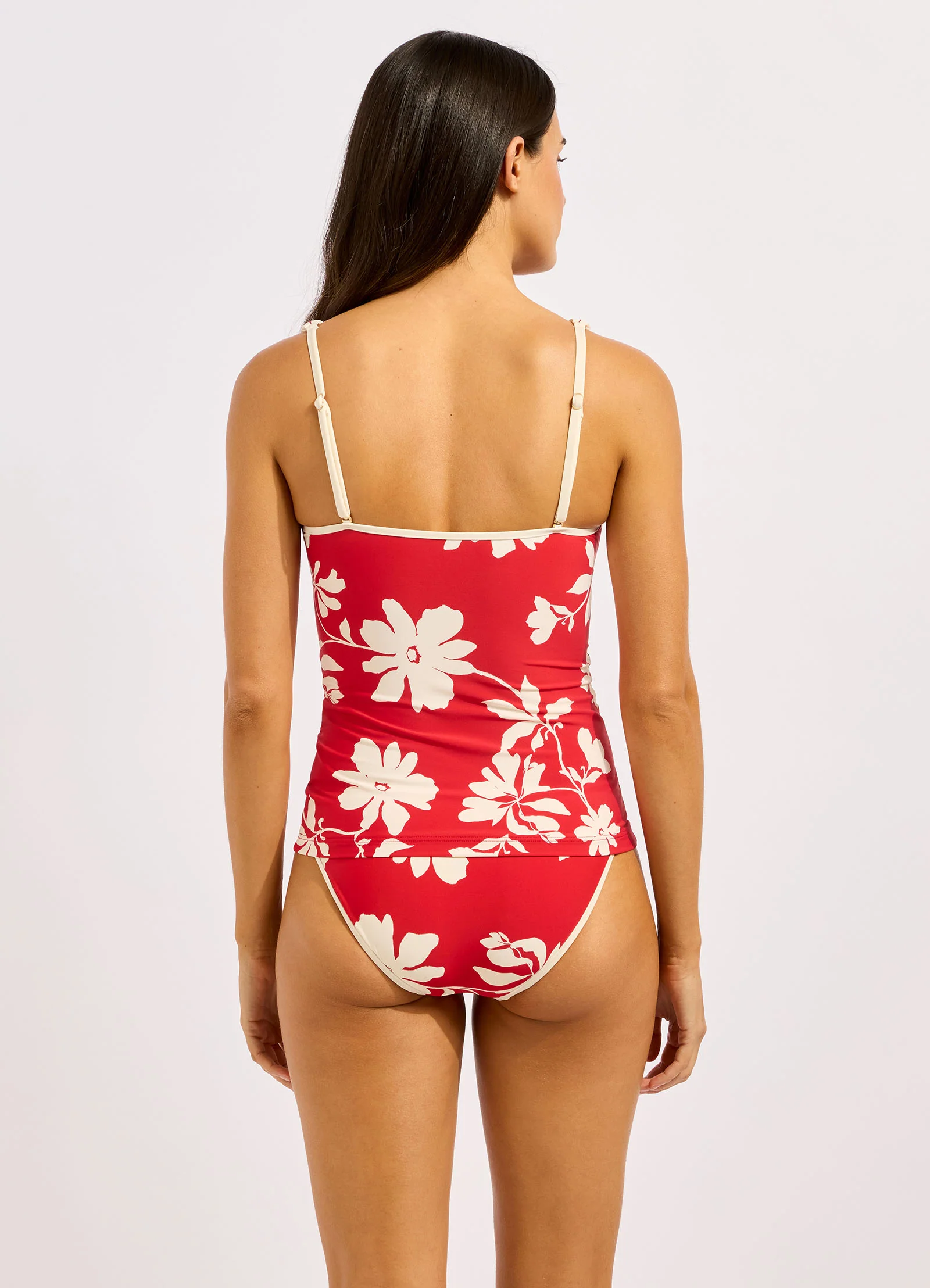 Mayflower Square Neck Tankini Bikini Top - Image 4