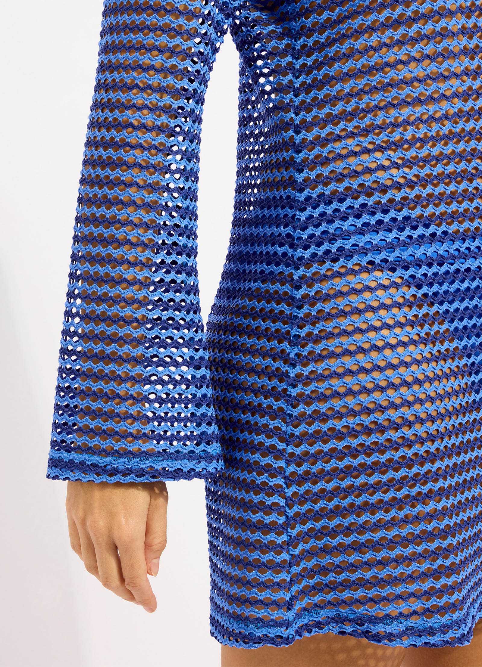 Mesh Effect Kaftan - Image 4