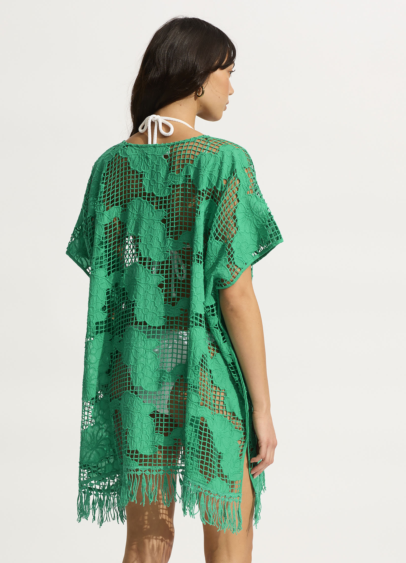 Mesh Kaftan - Jade - Image 3