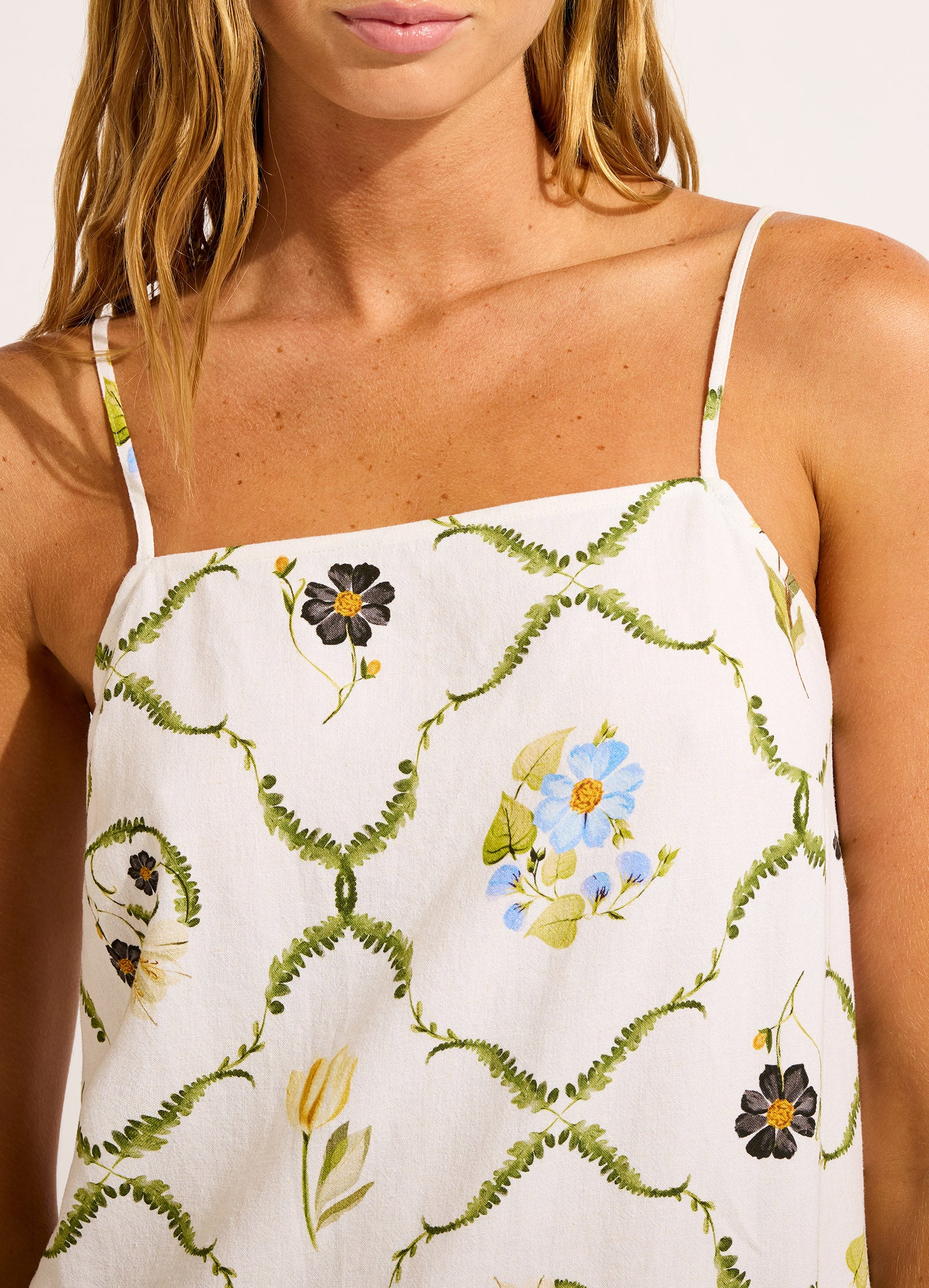 Modern Romance Bandeau Mini Dress - Image 4