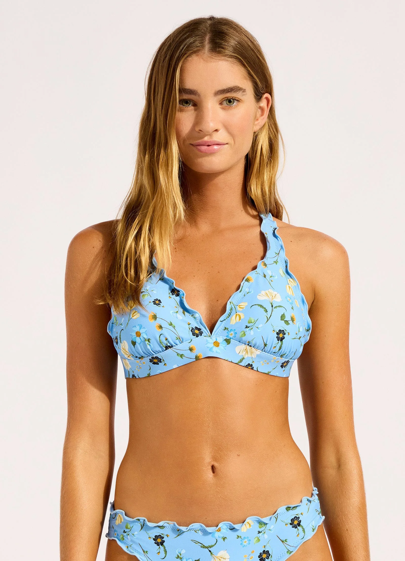 Modern Romance Multi Fit Triangle Bikini Top - Image 2