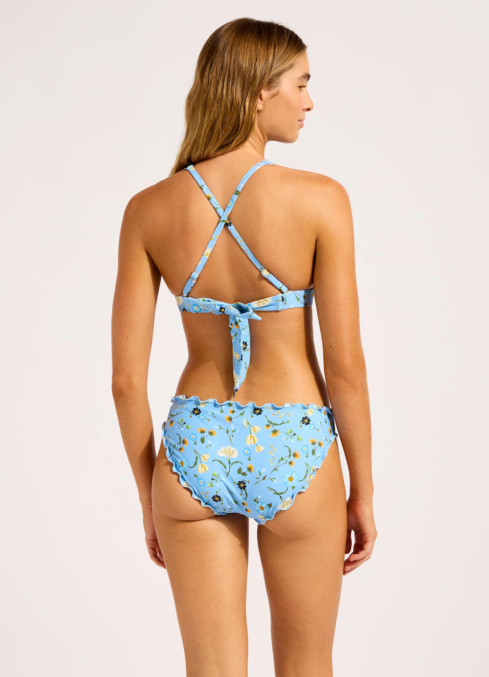 Modern Romance Multi Fit Triangle Bikini Top - Image 4