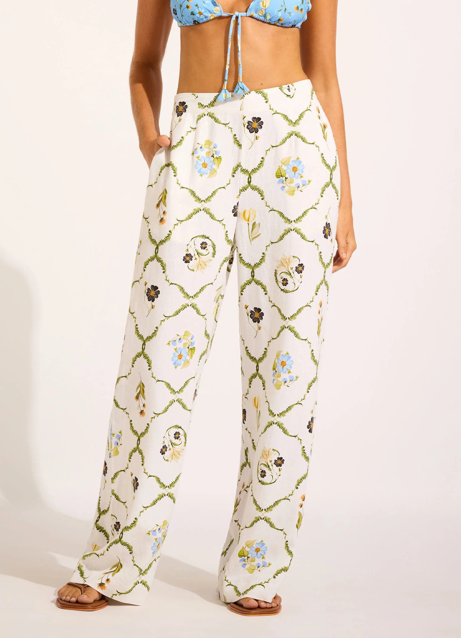 Modern Romance Tailored Wide Leg Pant - Image 2