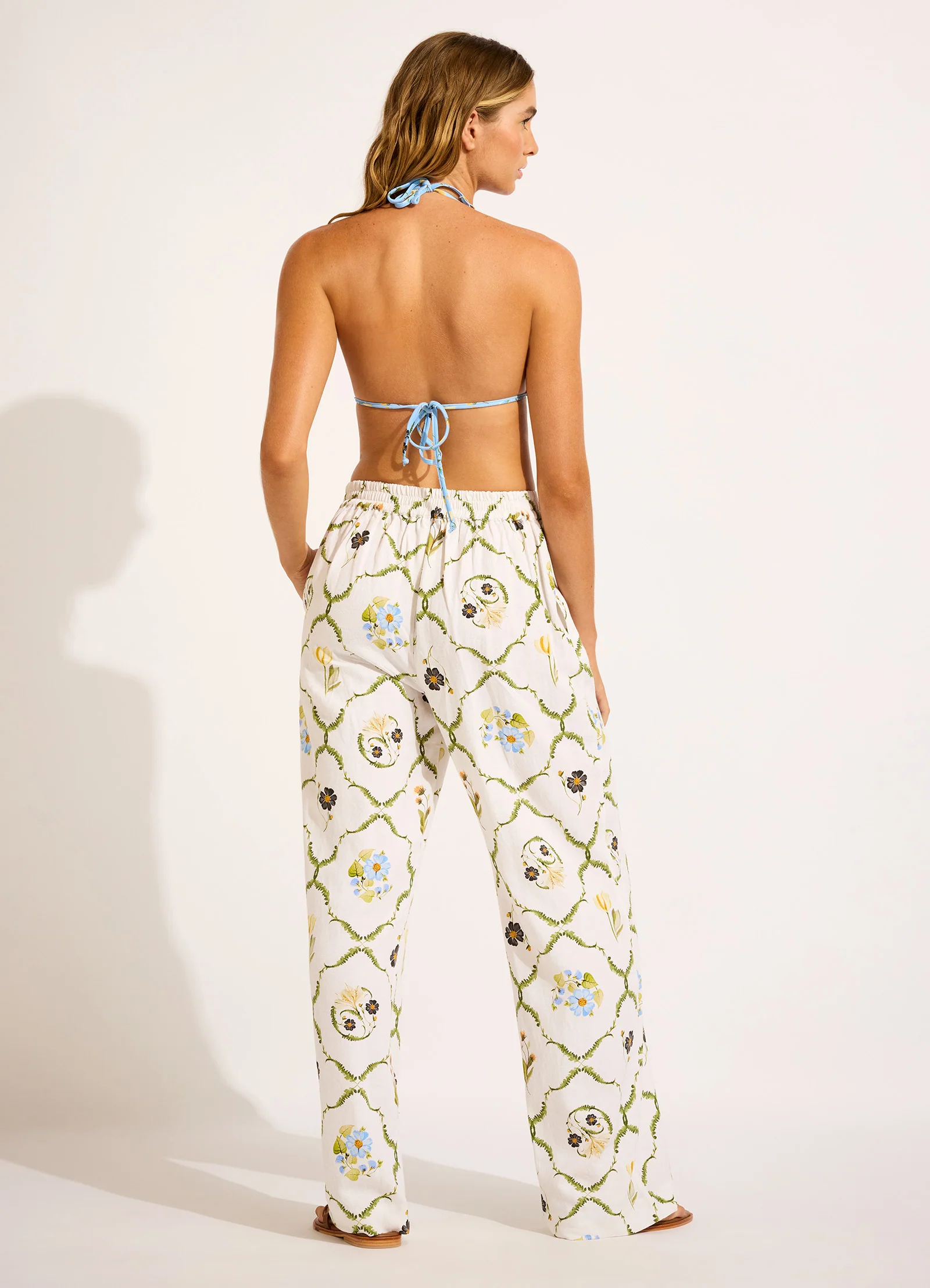 Modern Romance Tailored Wide Leg Pant - Image 4