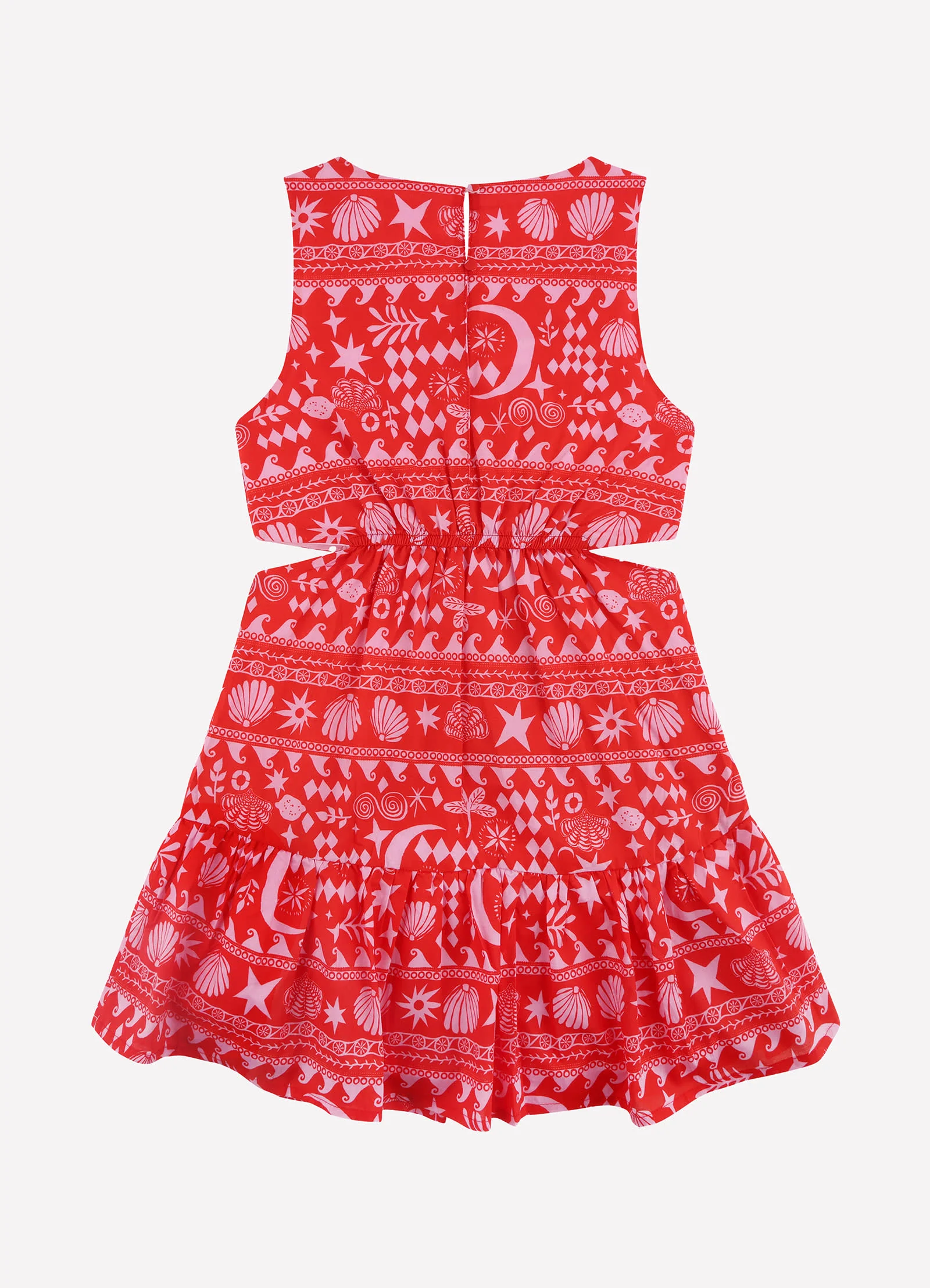 Mykonos Yardage Cut Out Dress - Mykonos - Image 3